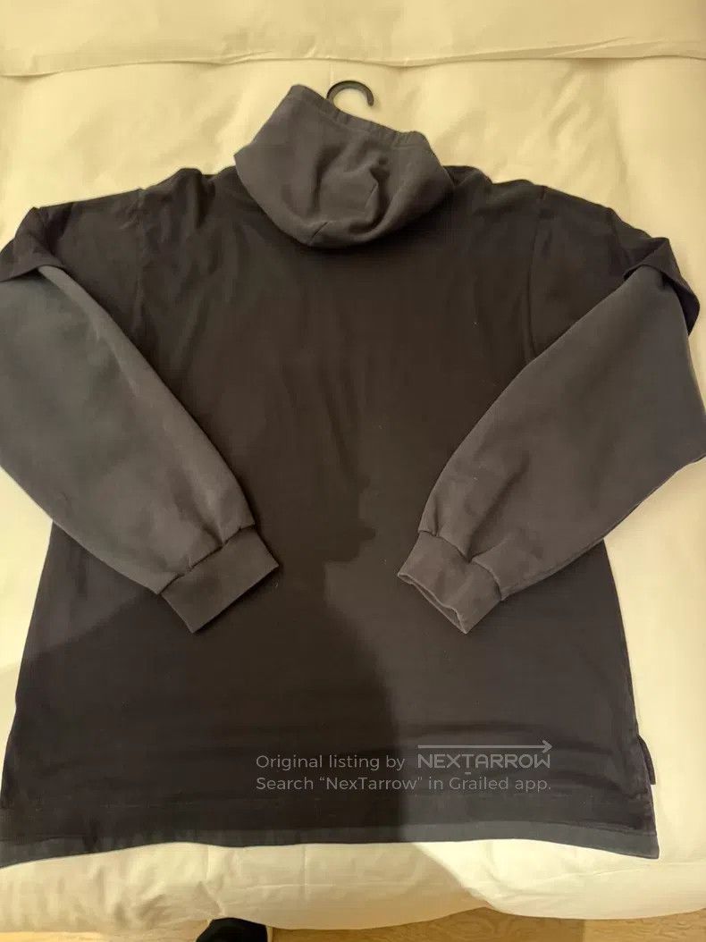 Balenciaga Balenciaga Printed Fake Two-Piece Hooded Sweatshirt Size US S / EU 44-46 / 1 - 8 Thumbnail