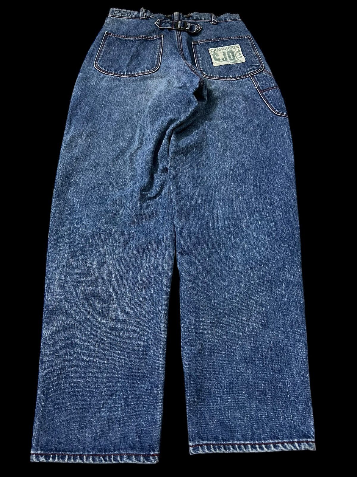 Casey Casey × Vintage × Wrangler 💥Baggy💥Vintage 80’s Casey Jones CJO X Wrangler Very Rare Size US 28 / EU 44 - 2 Thumbnail
