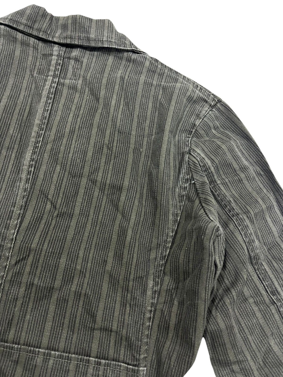 Vintage Vintage Woolrich Stripped Button Up Blazer/Coat Jacket Size US L / EU 52-54 / 3 - 16 Thumbnail