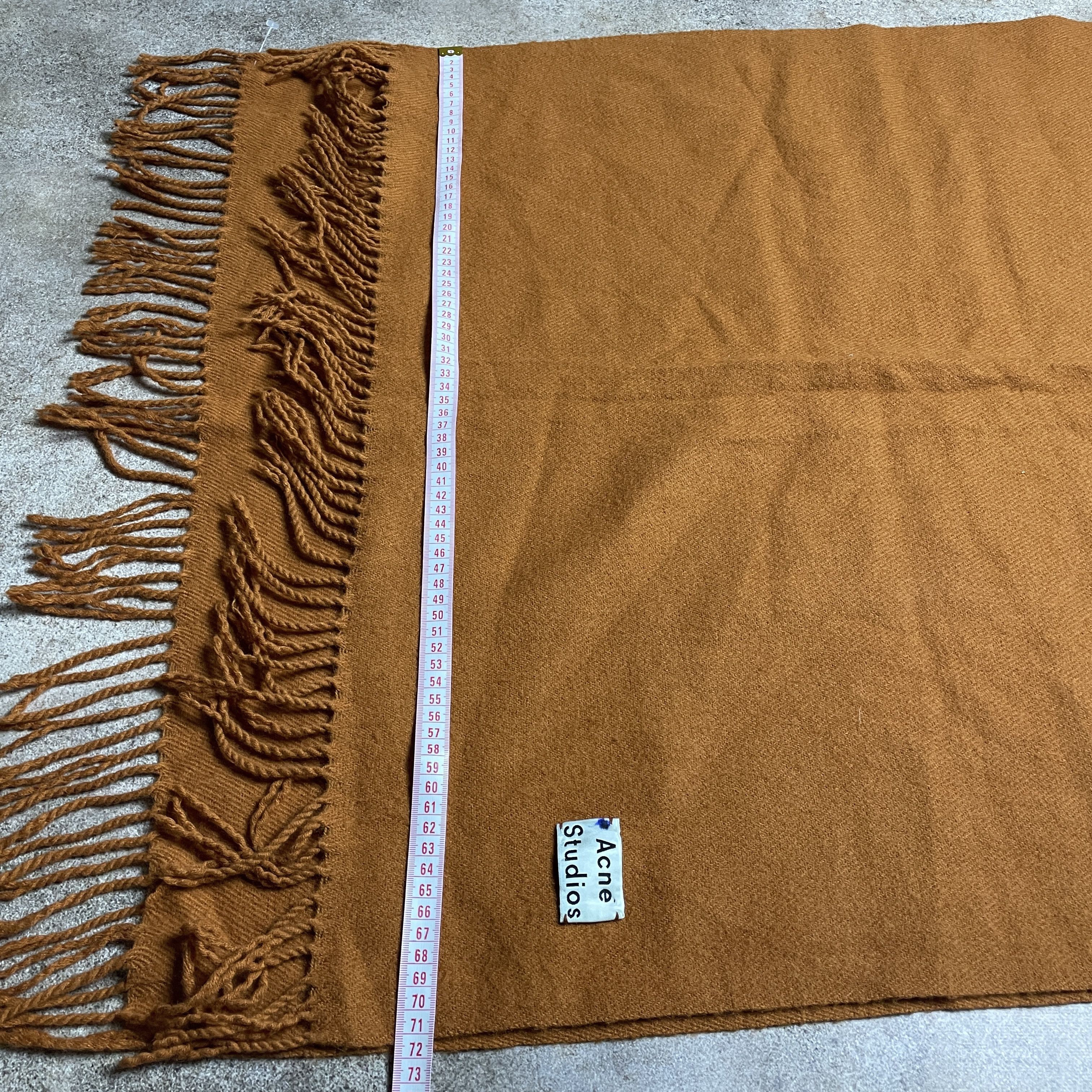 Acne Studios ⭐ ACNE Studios Big size 177x71cm Plaid Wool Scarf Size ONE SIZE - 5 Thumbnail