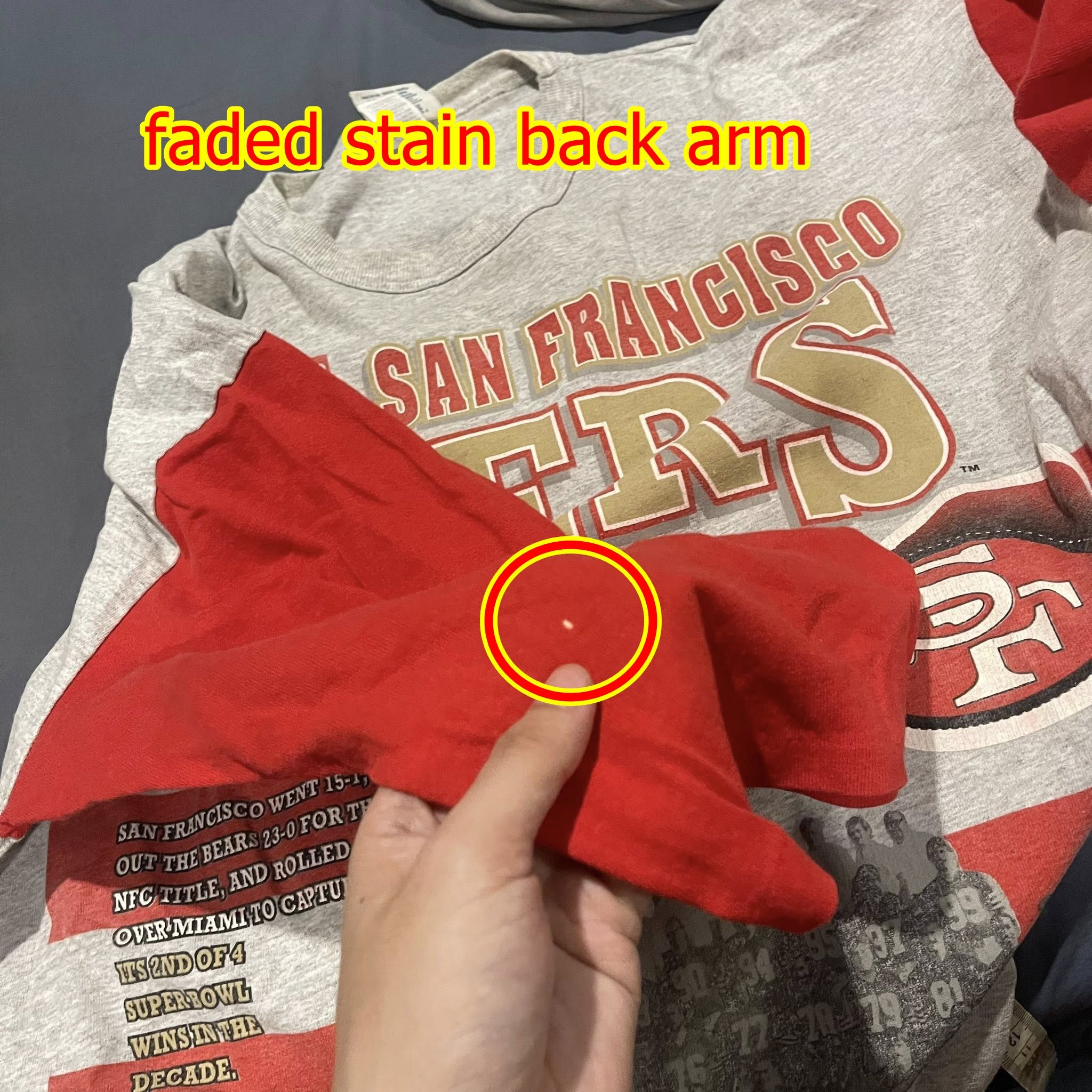 NFL Vintage 1994 San Francisco 49ers Super Bowl XIX T-Shirt Size US XL / EU 56 / 4 - 10 Thumbnail