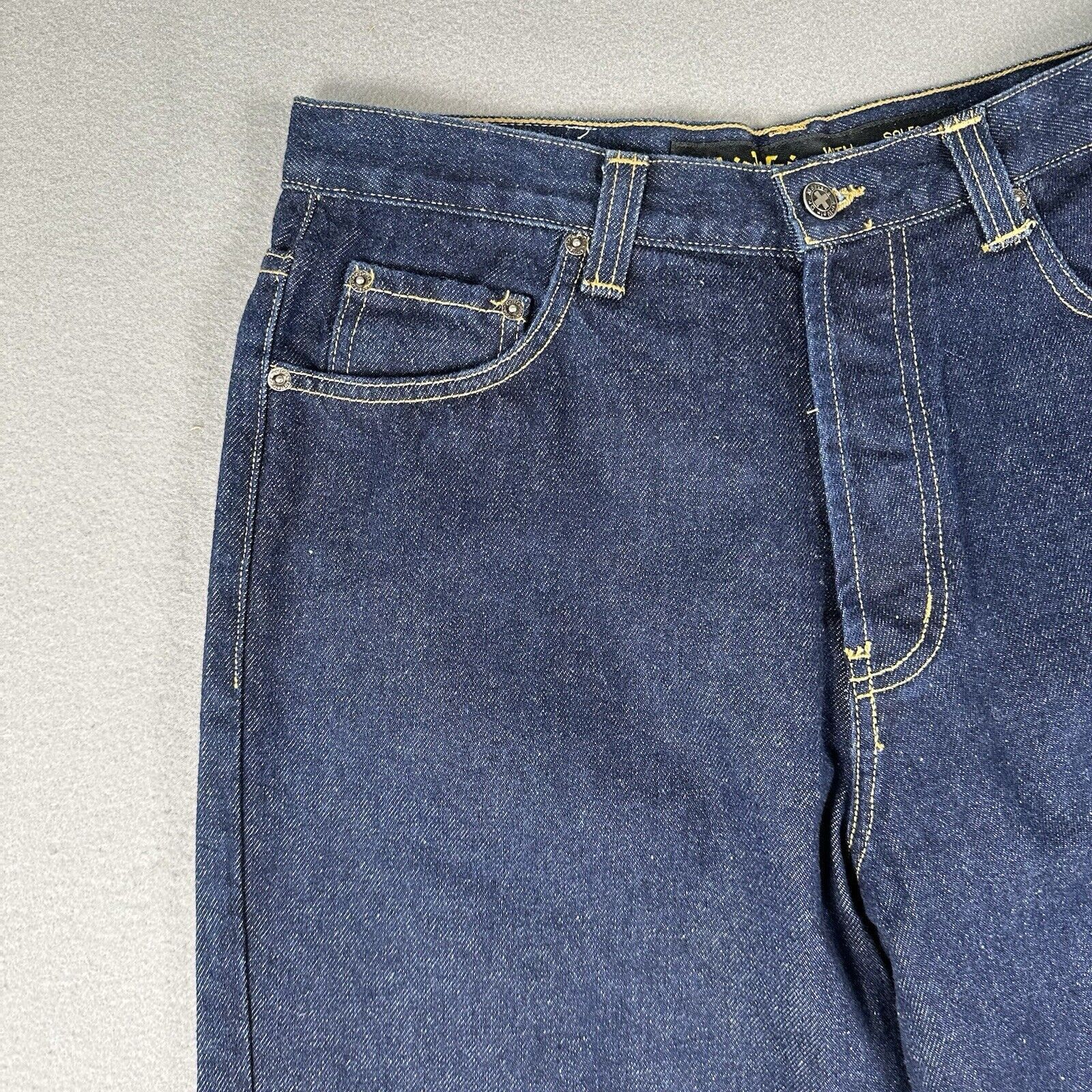 Dr. Martens Dr Marten Air Wair Straight Fit Jeans Men’s 34x32 Blue Denim Size US 34 / EU 50 - 6 Thumbnail