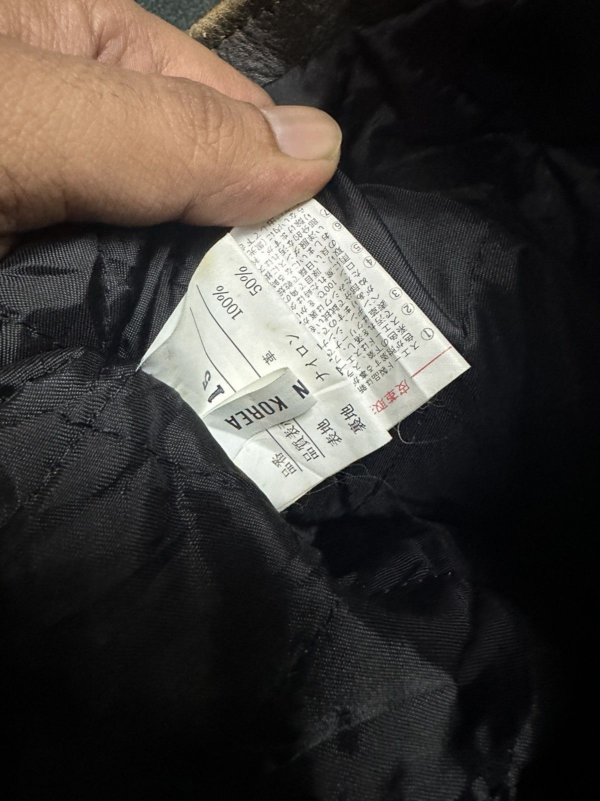 Uno Uomo leather jacket printed