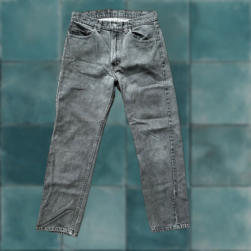 Levi's VINTAGE Levi's Jeans 34x30 Men Mid Rise Straight Fit Gray Cotton 90s Retro Authentic Size US 34 / EU 50 - 1 Thumbnail