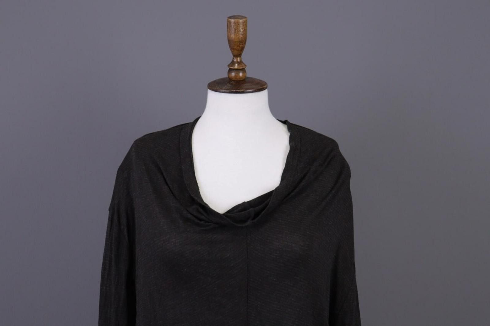 Oscar De La Renta Oska Brown Lagenlook Relaxed Tunic Tunic Dress Size 1 / M Size M / US 6-8 / IT 42-44 - 3 Thumbnail