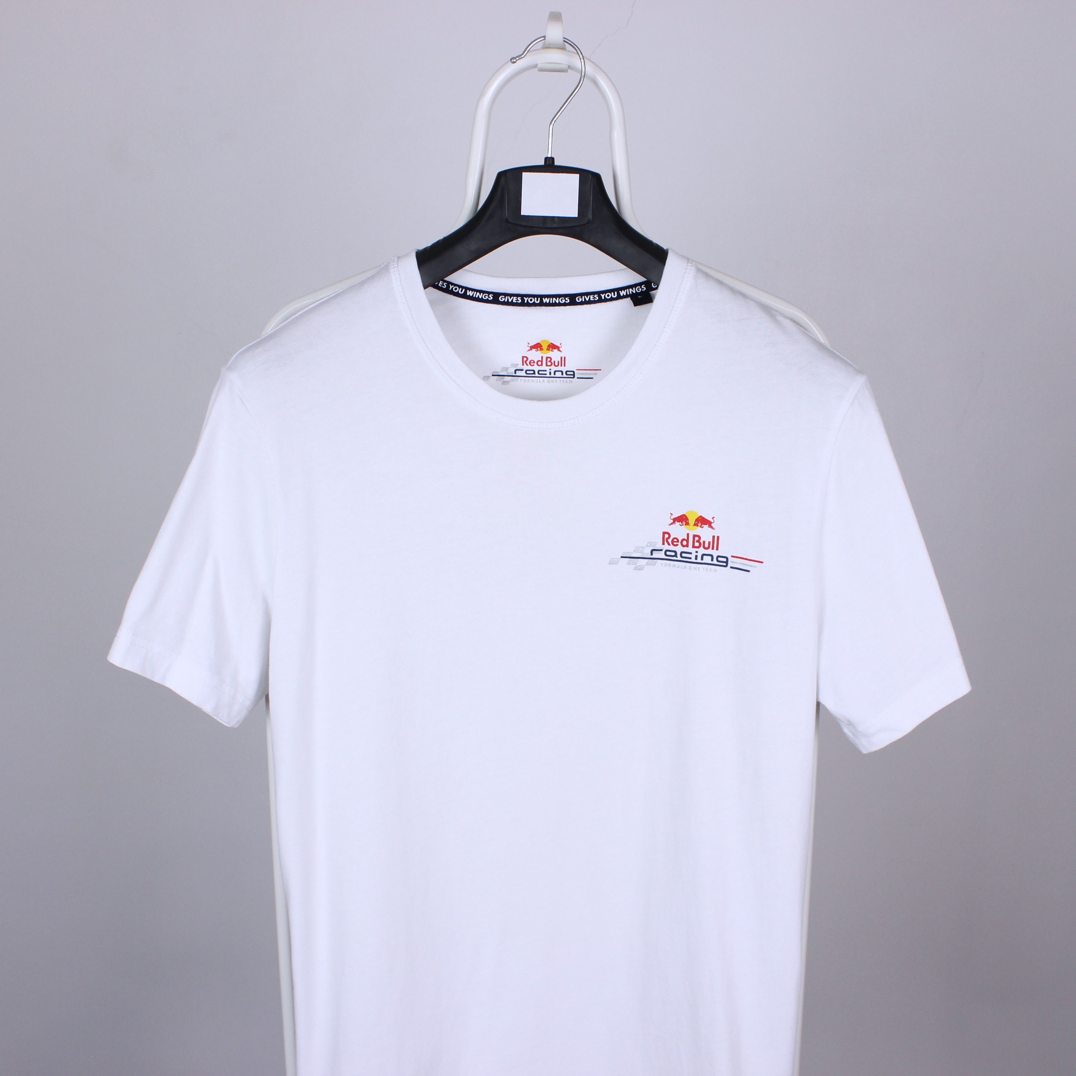 Red Bull Red Bull t shirt men big logo race racing Tee white L Size US L / EU 52-54 / 3 - 12 Thumbnail