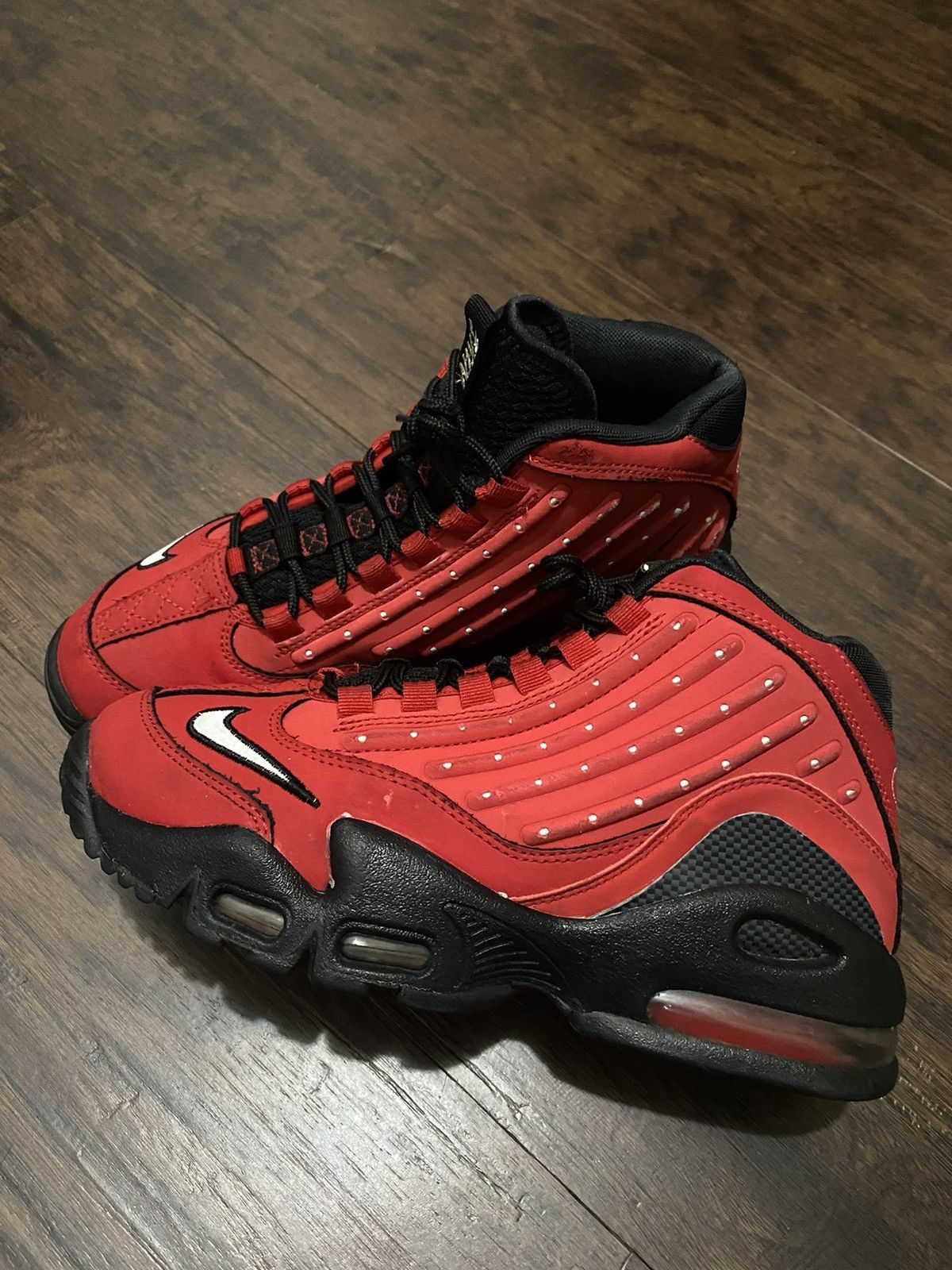 Nike CLEAN Nike Air Max Griffey 2 Red Cincinnati size 7 2015 Mens Size US 7 / EU 40 - 1 Thumbnail