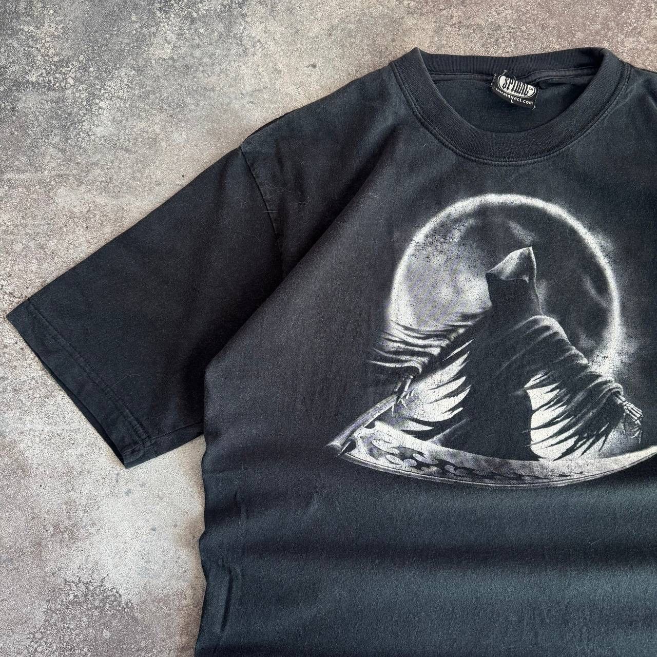 Vintage Spiral Direct Y2K Vintage Gothic Faded Cotton T-Shirt Size US L / EU 52-54 / 3 - 3 Thumbnail