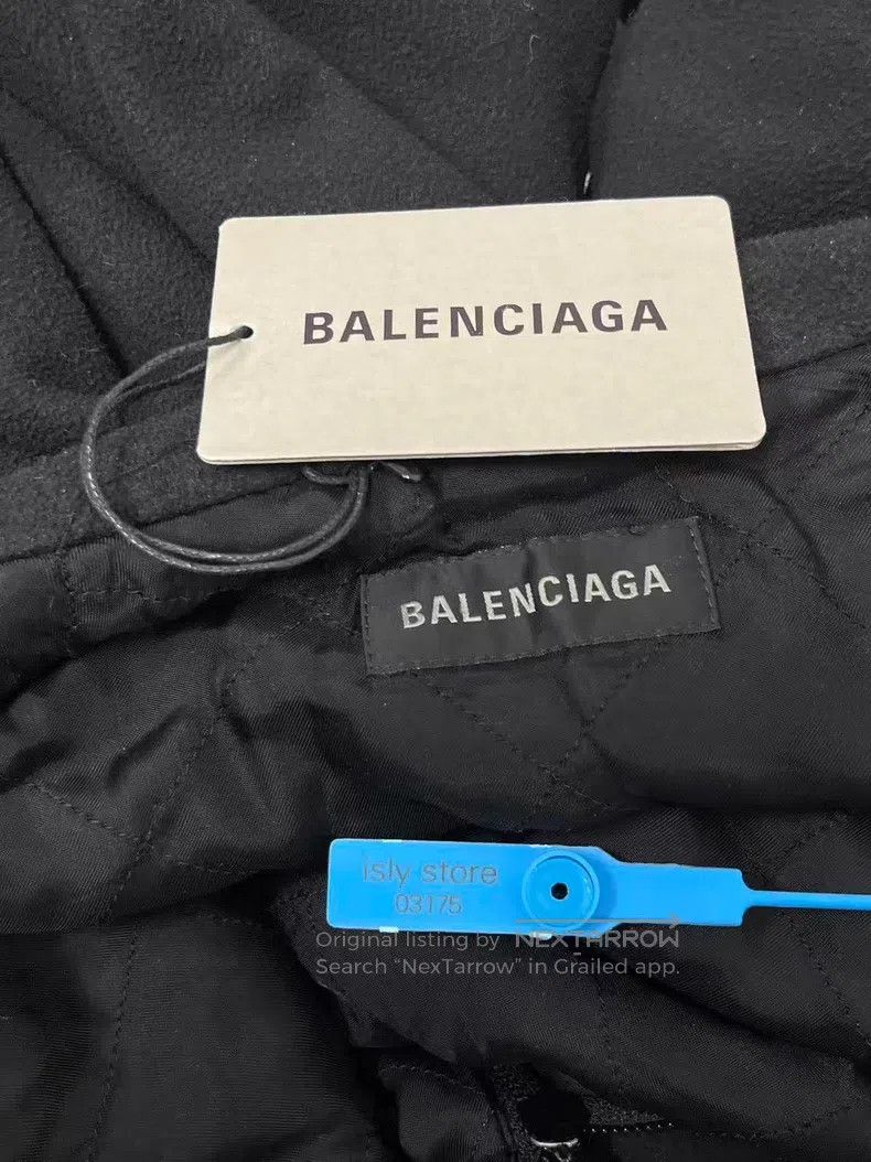 Balenciaga Balenciaga Solid Color Crew Neck Zipper Long Sleeve Jacket Size US S / EU 44-46 / 1 - 5 Thumbnail
