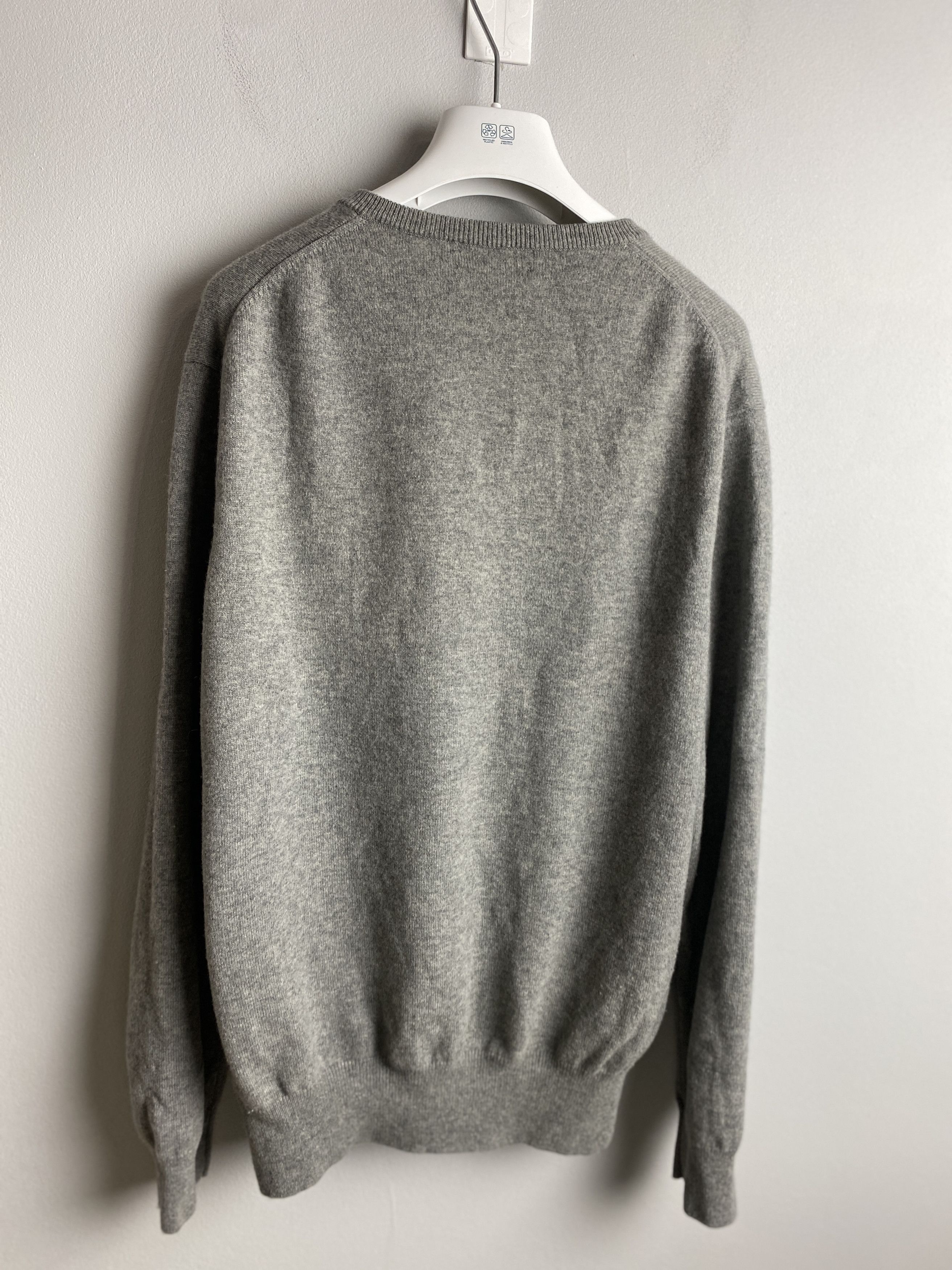 Polo Ralph Lauren Polo Ralph Lauren merino wool v neck sweater knitwear Size US L / EU 52-54 / 3 - 6 Thumbnail