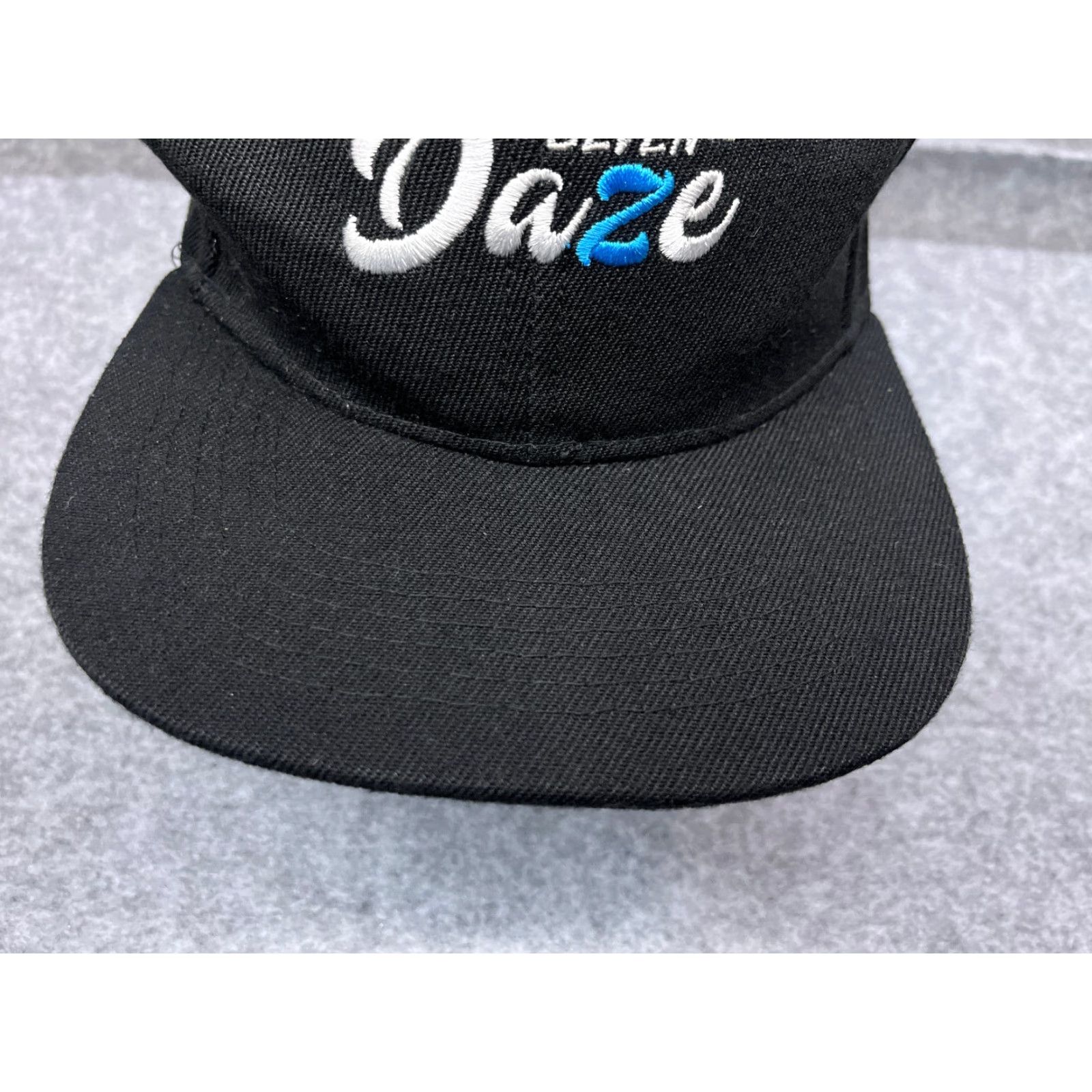 Vintage Seven Daze Hat Cap Snap Back Adult One Size Black Polyester Blend Twill Adjustable Lightweight mens Hats Seven Daze Size ONE SIZE - 3 Thumbnail
