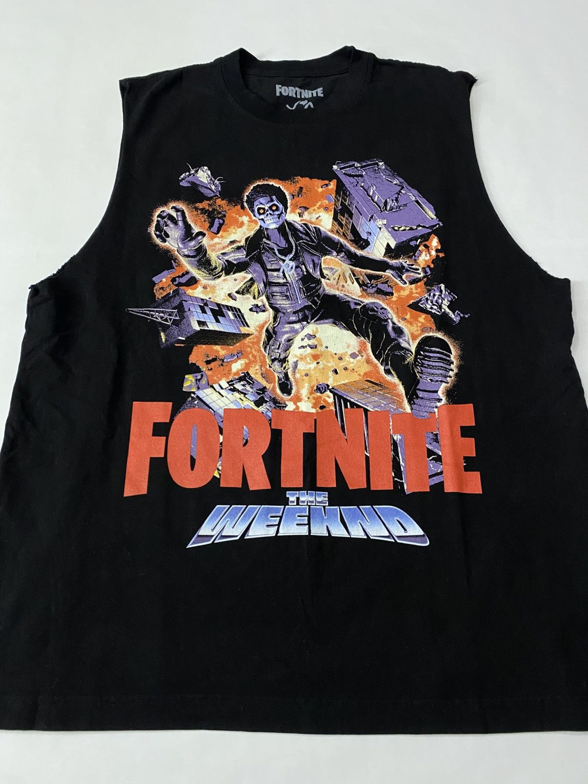 Band Tees THE WEEKND x FORTNITE TANK. Size US L / EU 52-54 / 3 - 6 Thumbnail