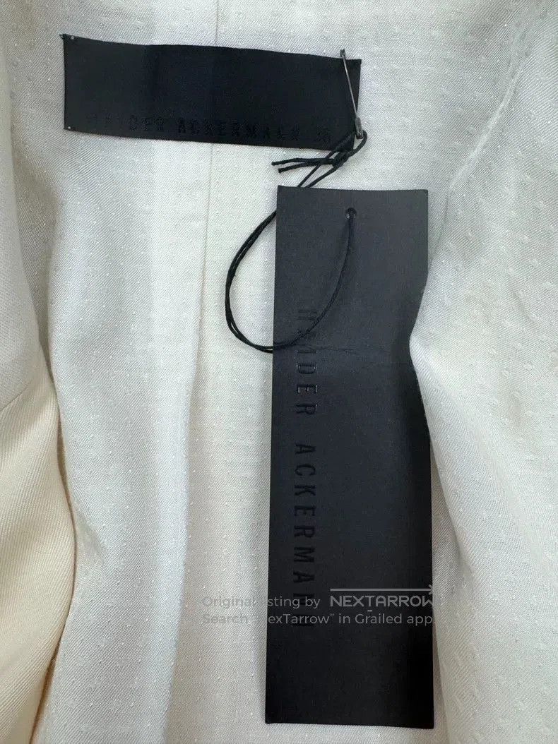 Haider Ackermann Haider Ackermann White Double. Size US M / EU 48-50 / 2 - 5 Thumbnail