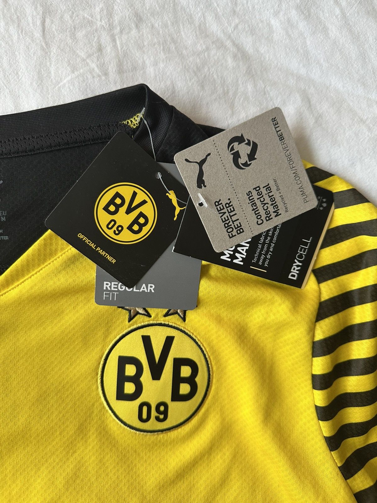 Puma DORTMUND OFFICIAL JERSEY Size M / US 6-8 / IT 42-44 - 2 Thumbnail