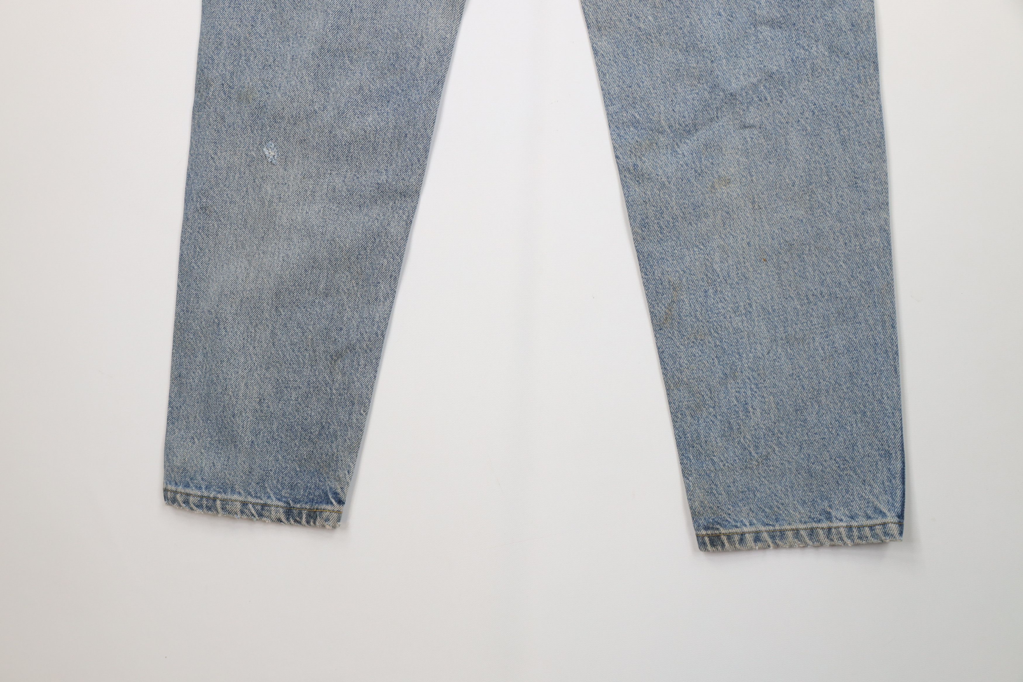 Lee Vintage 90s Lee Relaxed Fit Tapered Leg Denim Jeans USA Blue Size 36" / US 14 / IT 50 - 15 Thumbnail