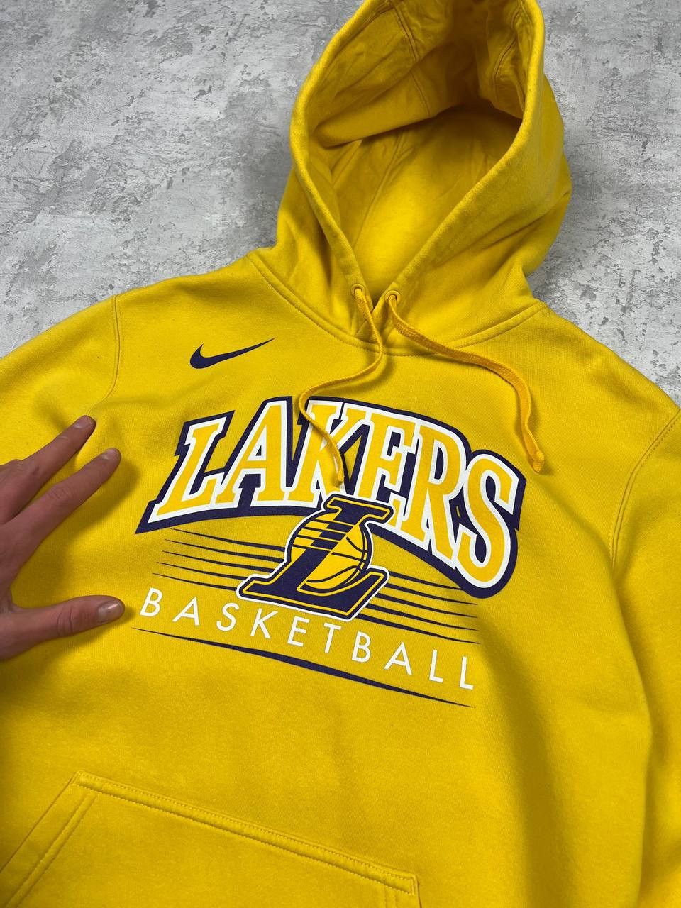 NBA Nike NBA Lakers Basketball Hoodie Big Logo Size US M / EU 48-50 / 2 - 6 Thumbnail