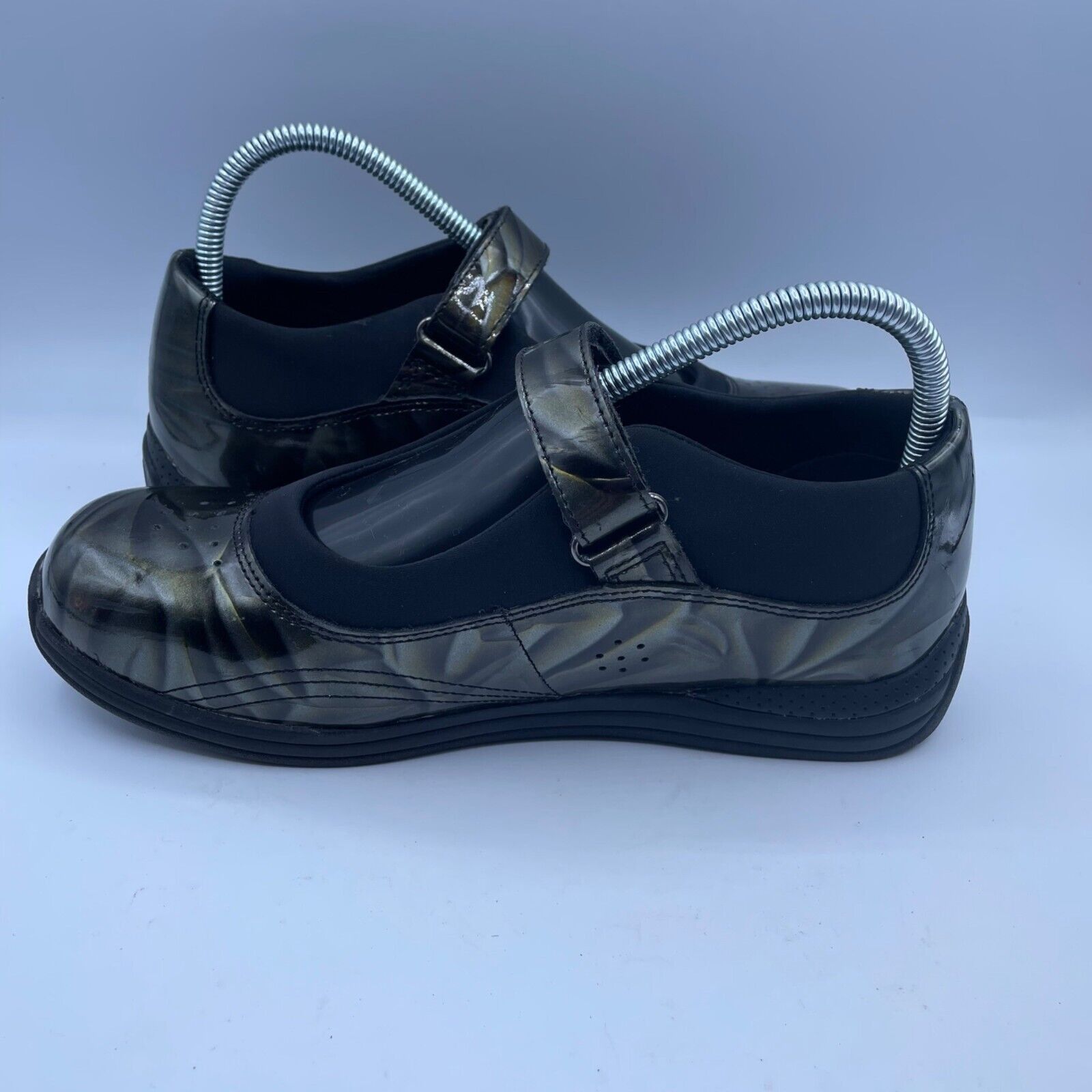 Other Drew Rose Mary Jane Shoes Green Metallic Orthotic Womens 8W Size US 8 / IT 38 - 6 Thumbnail