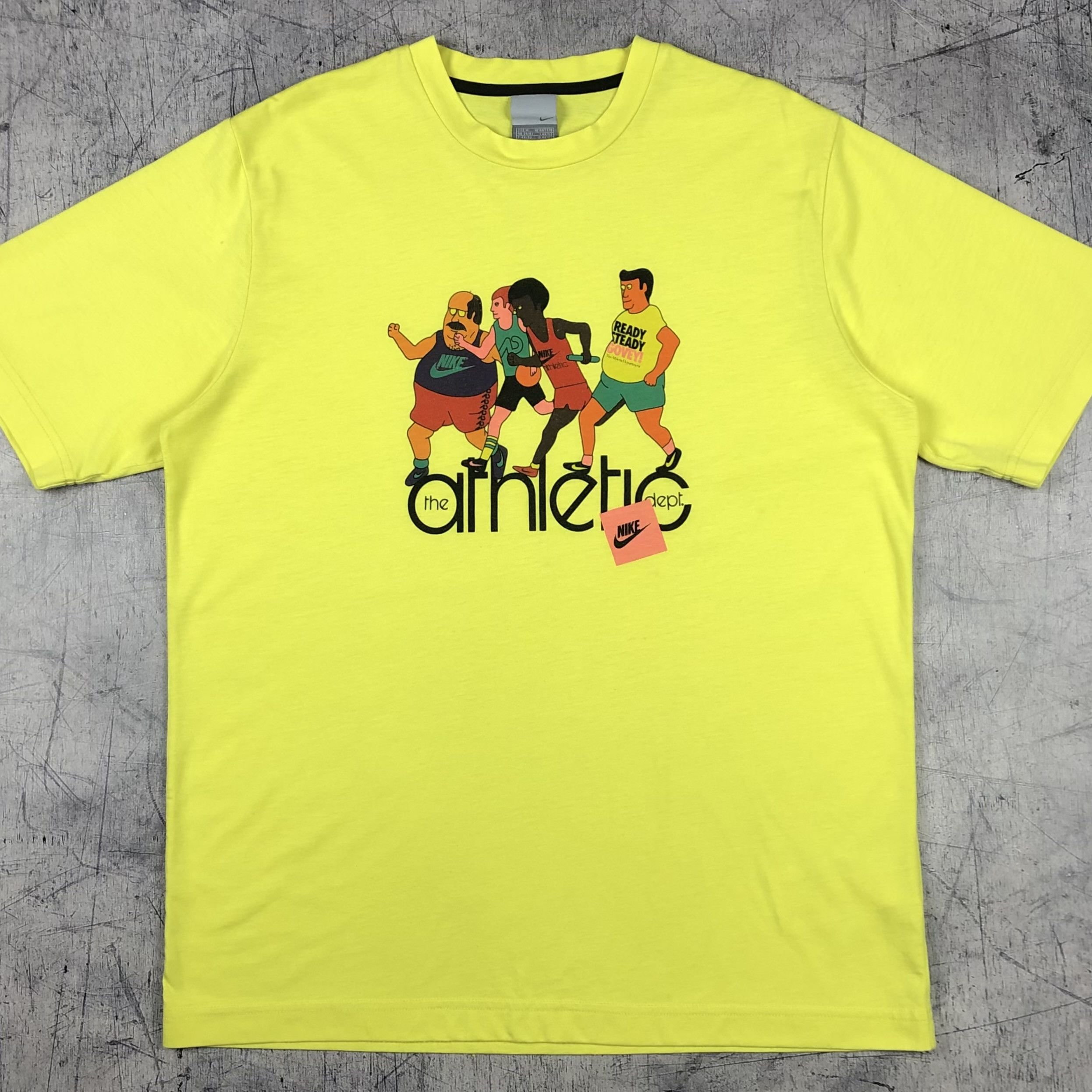 Nike Y2K Nike Athletic Dept Marathon Art Tee Size US M / EU 48-50 / 2 - 1 Thumbnail