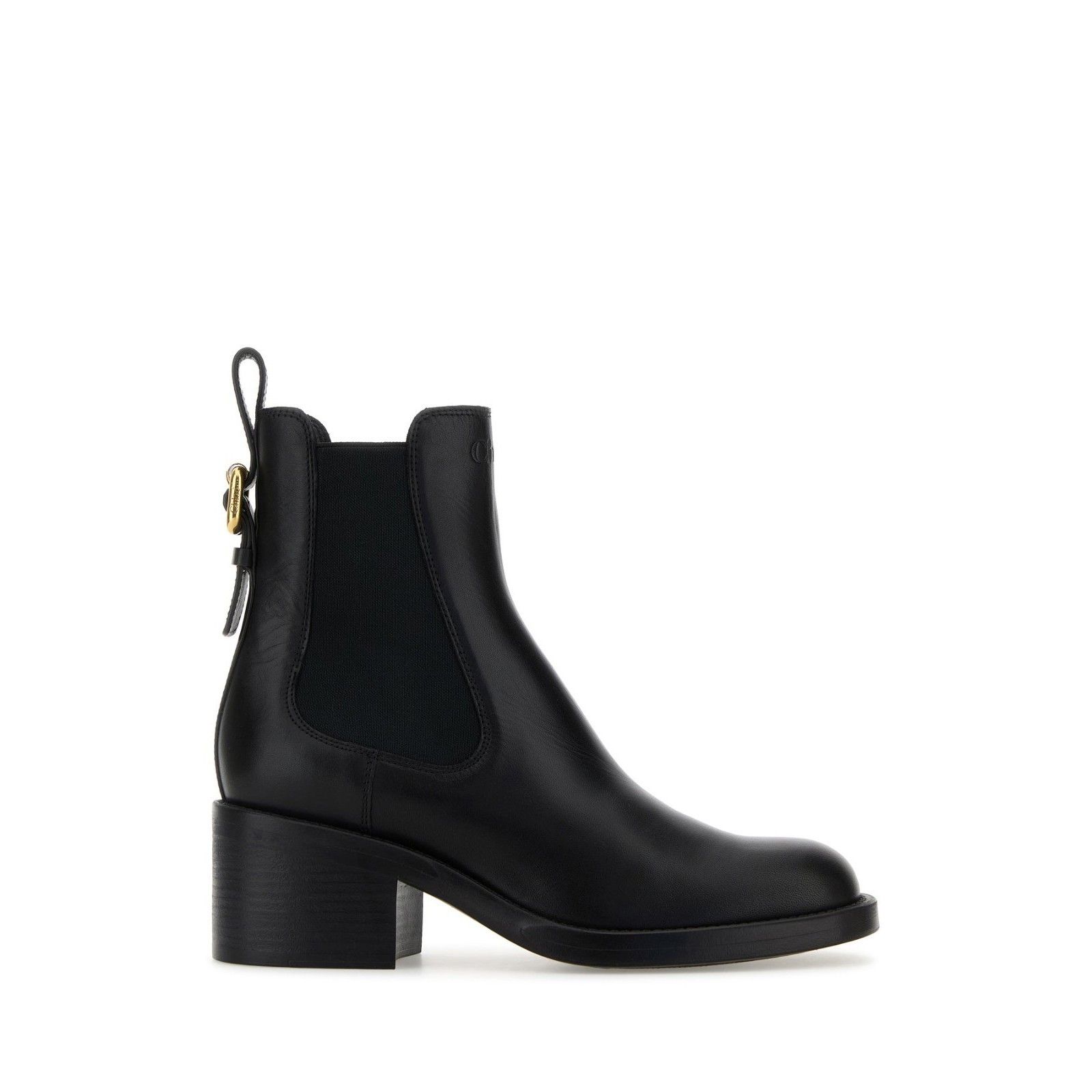 Chloe Dakota Black Leather Ankle Boots New & Authentic (Euro
