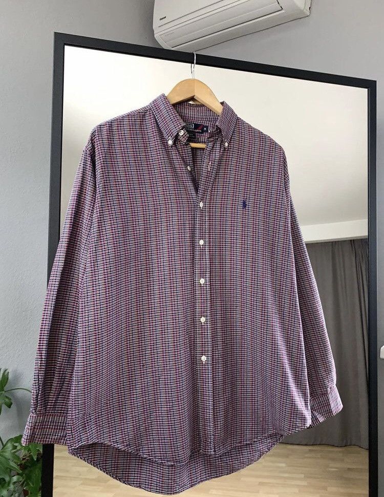 Polo Ralph Lauren × Vintage Polo Ralph Lauren Old Money Shirt Nova Check Vintage Size US M / EU 48-50 / 2 - 1 Thumbnail