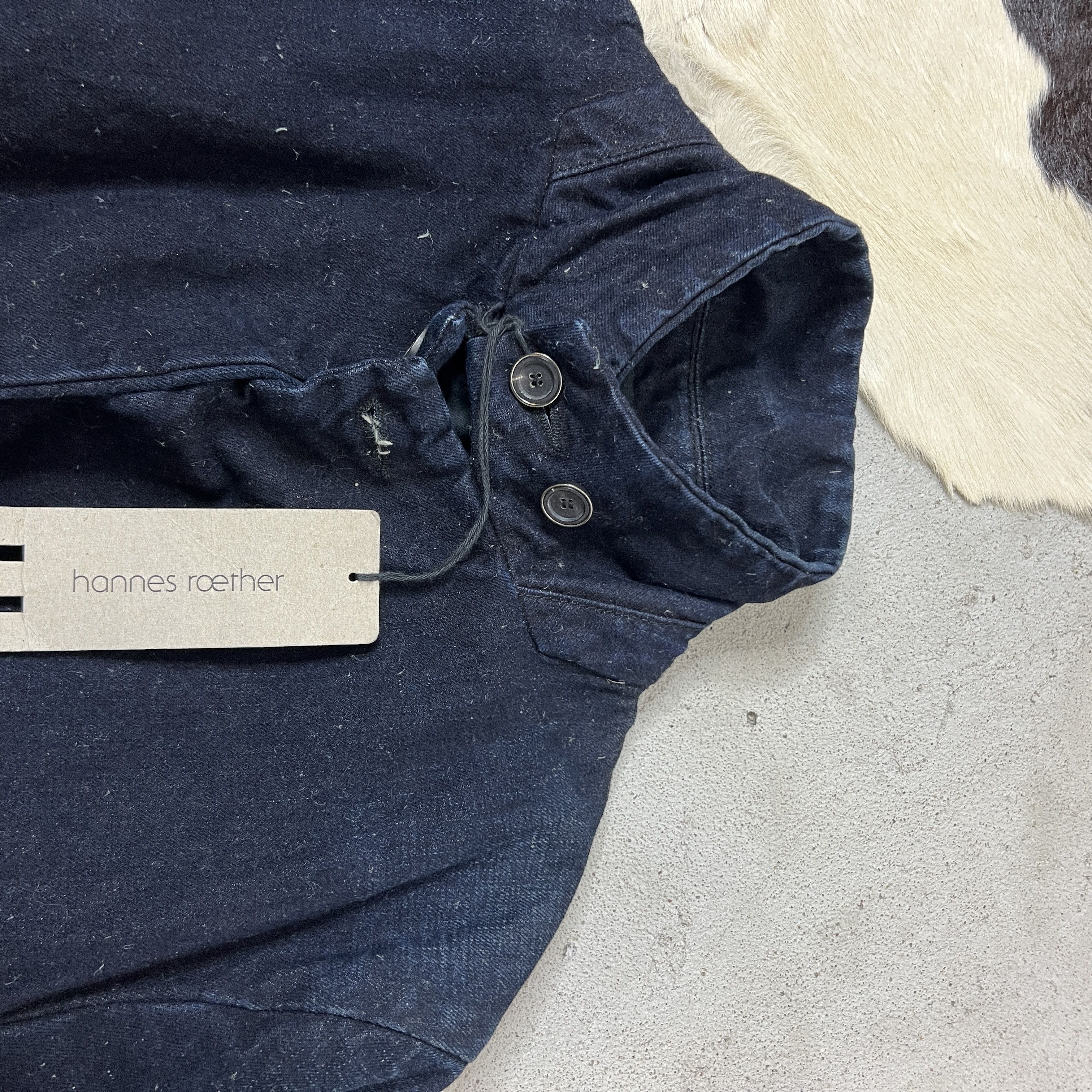 Vintage × hannes roether Hannes Roether Jeans Jacket Size US M / EU 48-50 / 2 - 7 Thumbnail