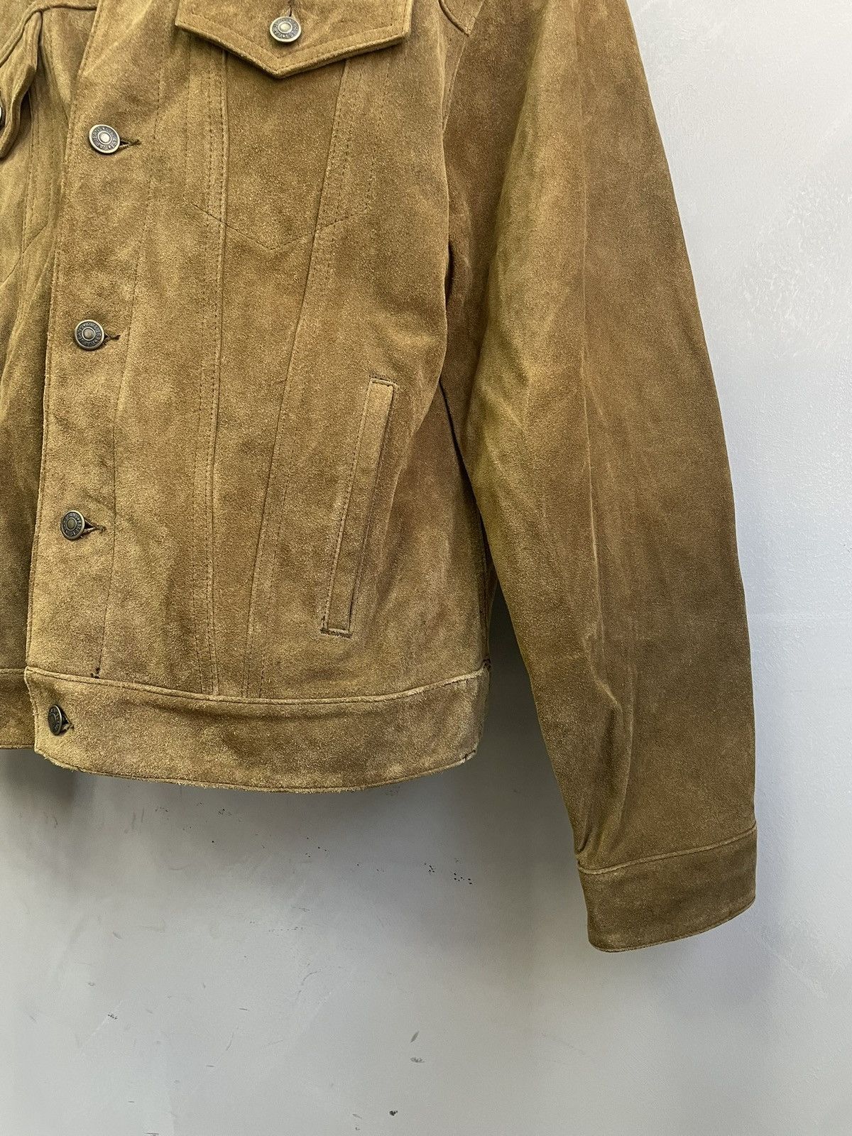 Gap Classic trucker jacket y2k Gap suede leather y2k Size US M / EU 48-50 / 2 - 5 Thumbnail