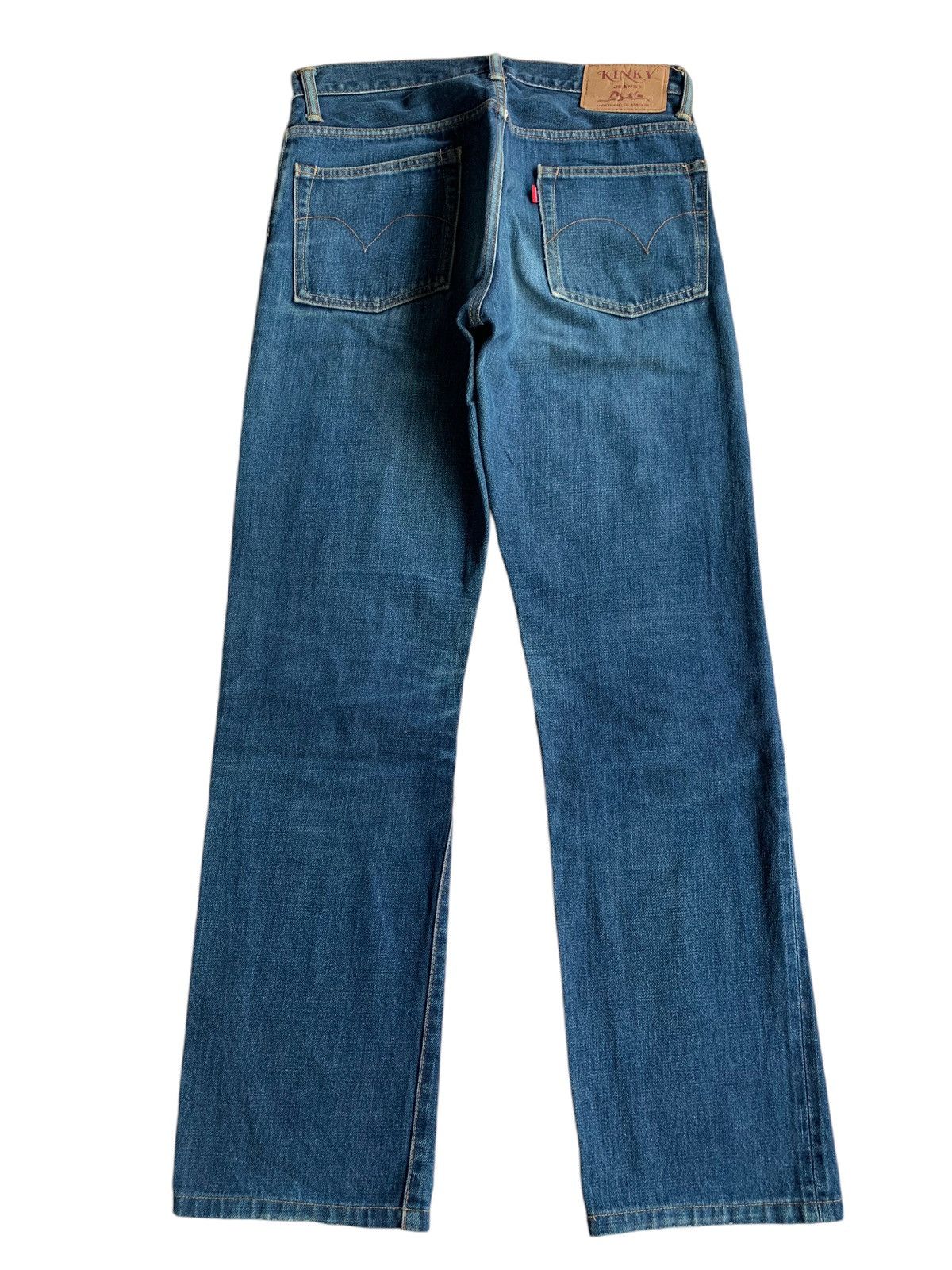 Hysteric Glamour × Jean Vintage Hysteric Glamour kinky Punk Style Selvedge Denim🎌☠️ Size US 29 - 3 Thumbnail
