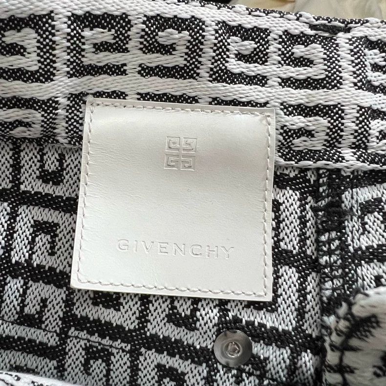Givenchy Givenchy Four-Panel All-Over Print Denim Pants 2 Size US 26 / EU 42 - 3 Thumbnail