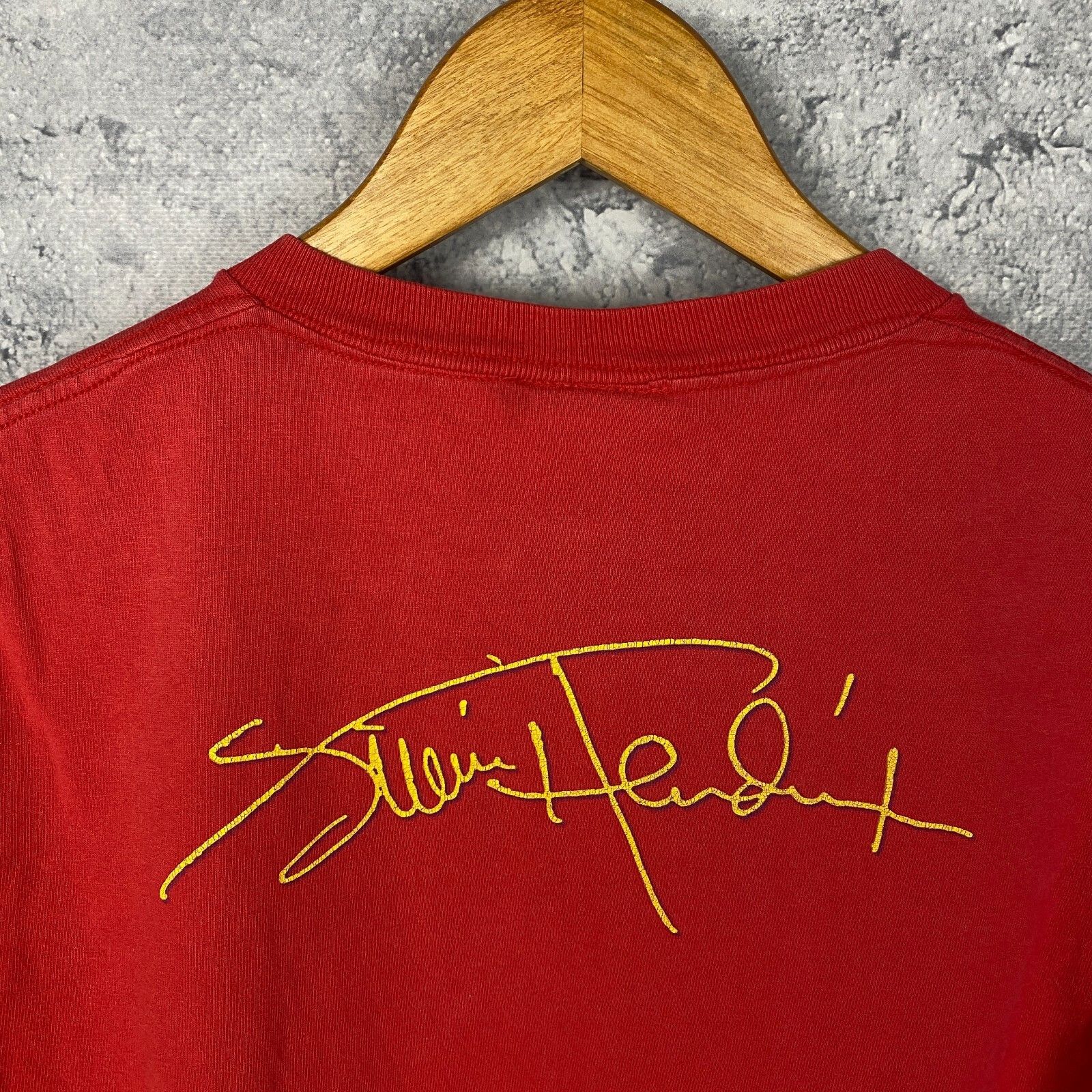 Jimi Hendrix Jimi Hendrix Vintage Tee Men's Size M Red Short Sleeve ` Size US M / EU 48-50 / 2 - 8 Thumbnail