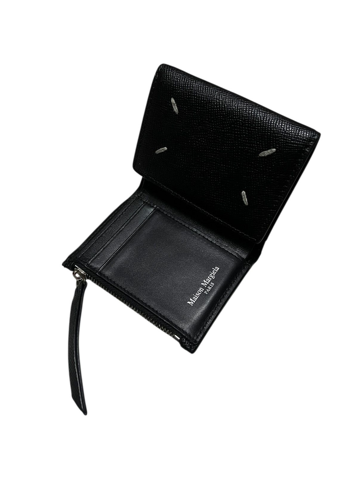 Maison Margiela Maison Margiela Four-Stitches Leather Trifold Wallet Size ONE SIZE - 7 Thumbnail