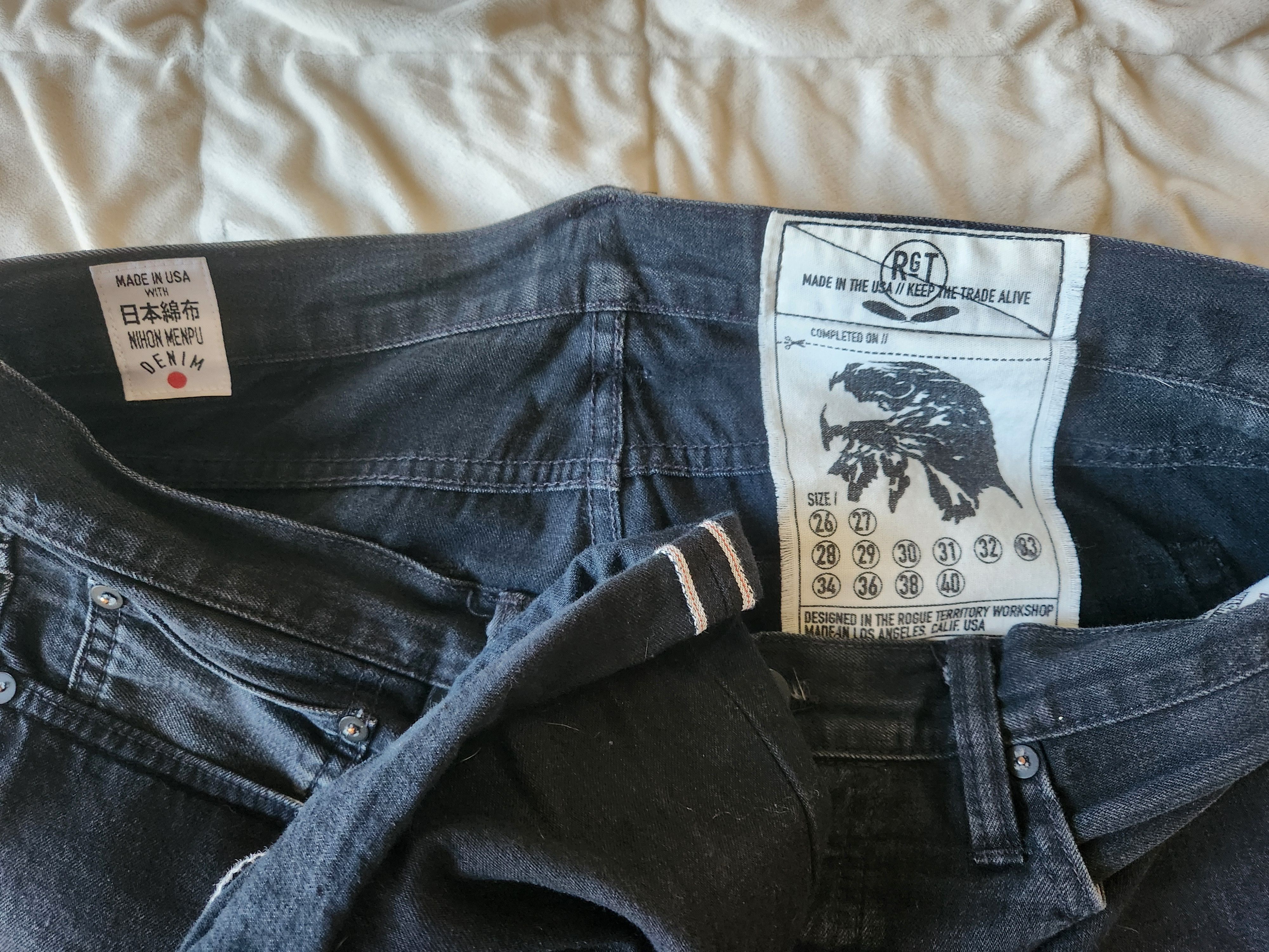 Rogue Territory Rogue Territory Stanton black tag size 33, actual 36 Size US 36 / EU 52 - 1 Thumbnail