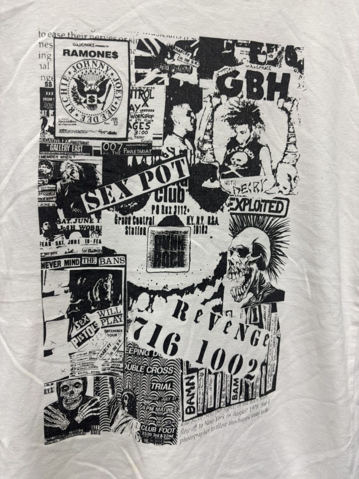 Sex Pot ReVeNGe Vintage Sex Pot Revenge Punk Band Tshirt Size M / US 6-8 / IT 42-44 - 3 Thumbnail