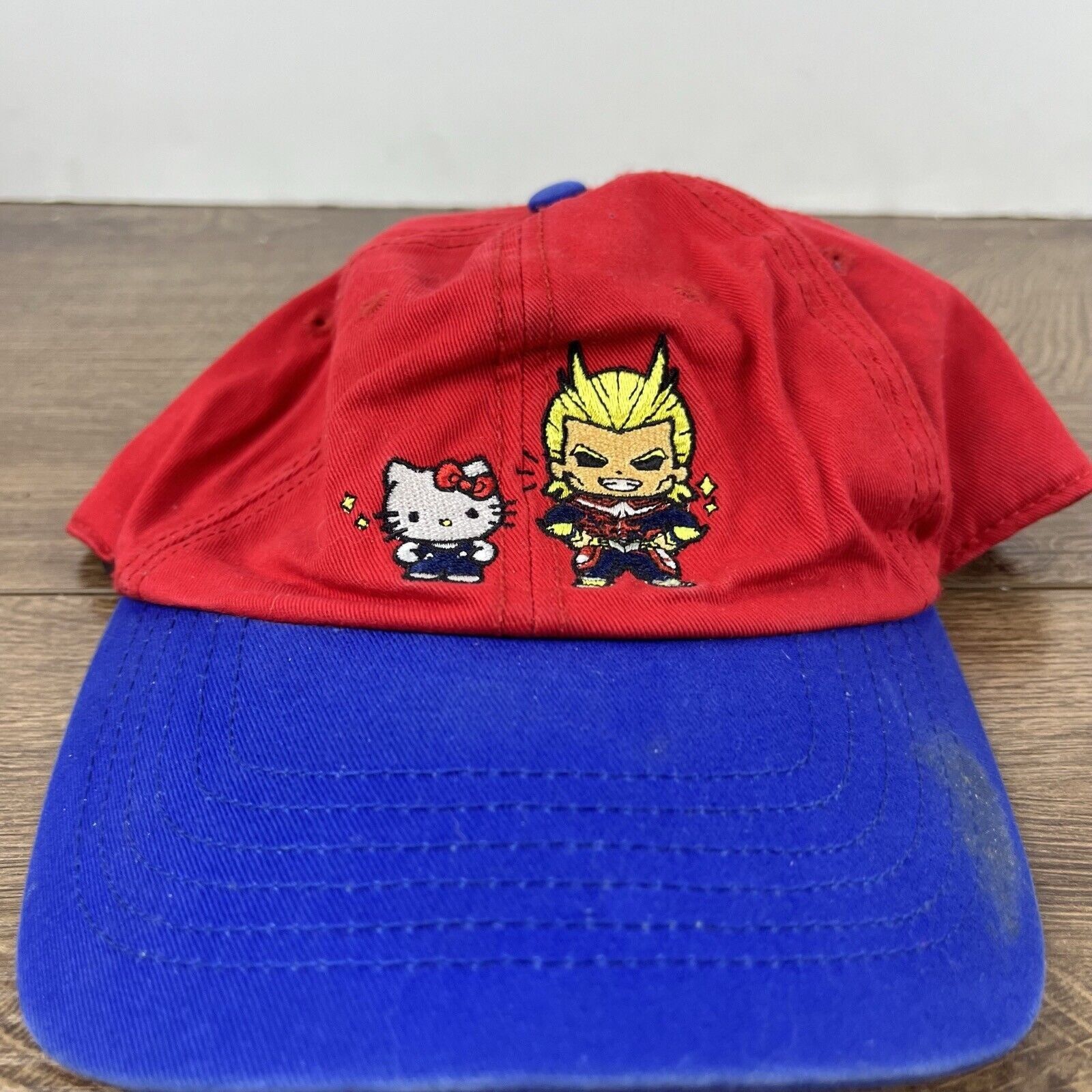 Other Super Hero Kitty Hat Red Cap Adjustable Hat Red Adult Fit Ha Size ONE SIZE - 4 Thumbnail