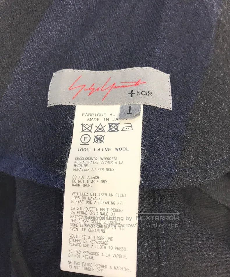 Yohji Yamamoto Yohji Yamamoto size 1 Noir Plaid Anamorphic Skirt Size 24" / US 00 / IT 34 - 5 Thumbnail
