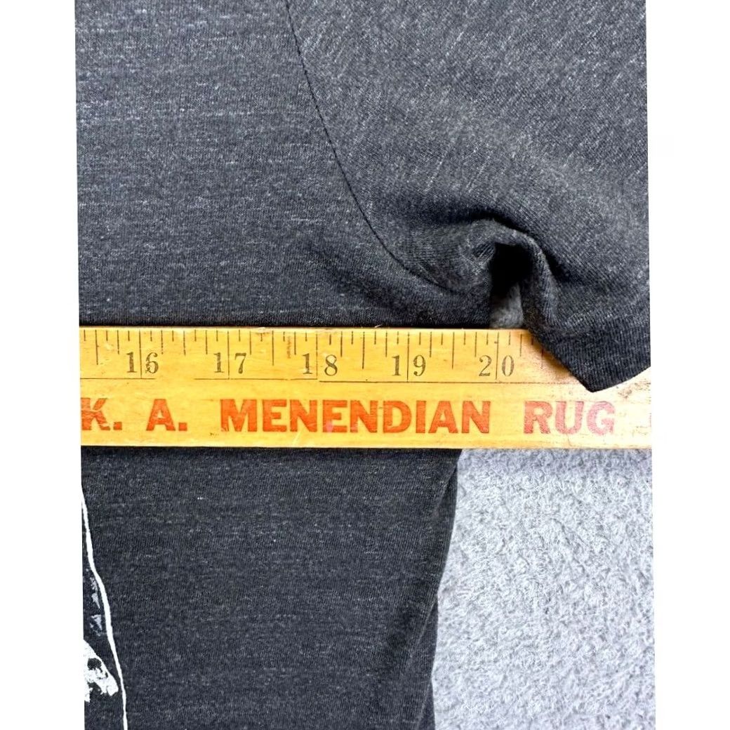 Vintage Homage Shirt Adult Medium Black Undertaker & Paul Bearer Rest In Peace Tee Mens Size US M / EU 48-50 / 2 - 7 Thumbnail