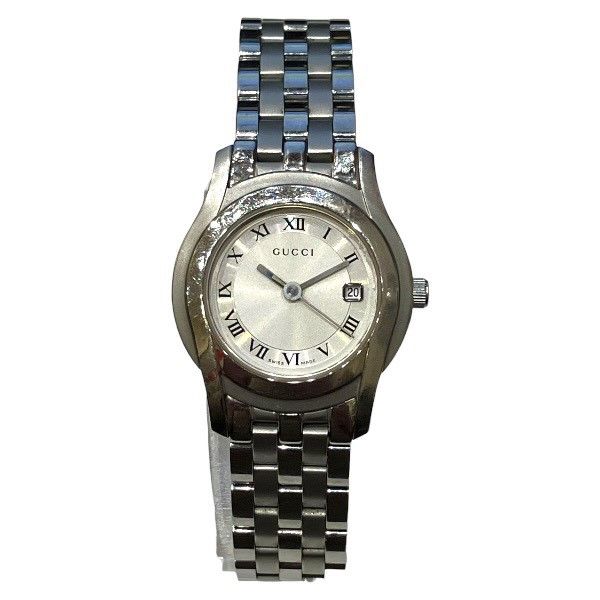Gucci Gucci Gucci G Class Stainless Steel Watch Metal Quartz 5500L DUTY FREE for USA Size ONE SIZE - 1 Thumbnail