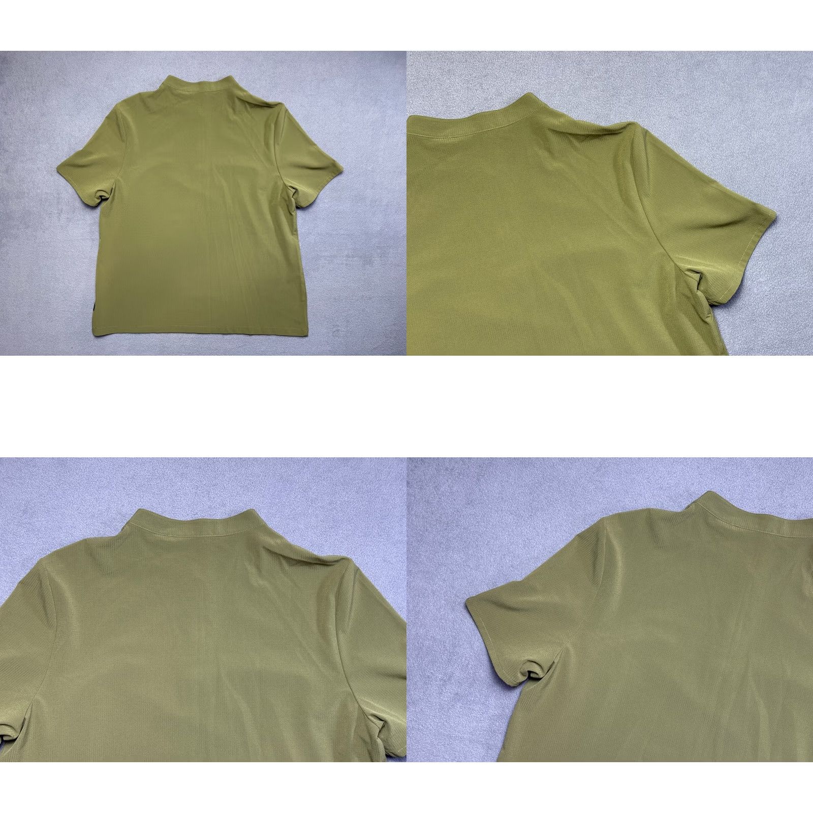 Vintage Rohan Azul Shirt Women Sun Protective Button-Up Short Sleeve 14 Green Size XL / US 12-14 / IT 48-50 - 8 Thumbnail