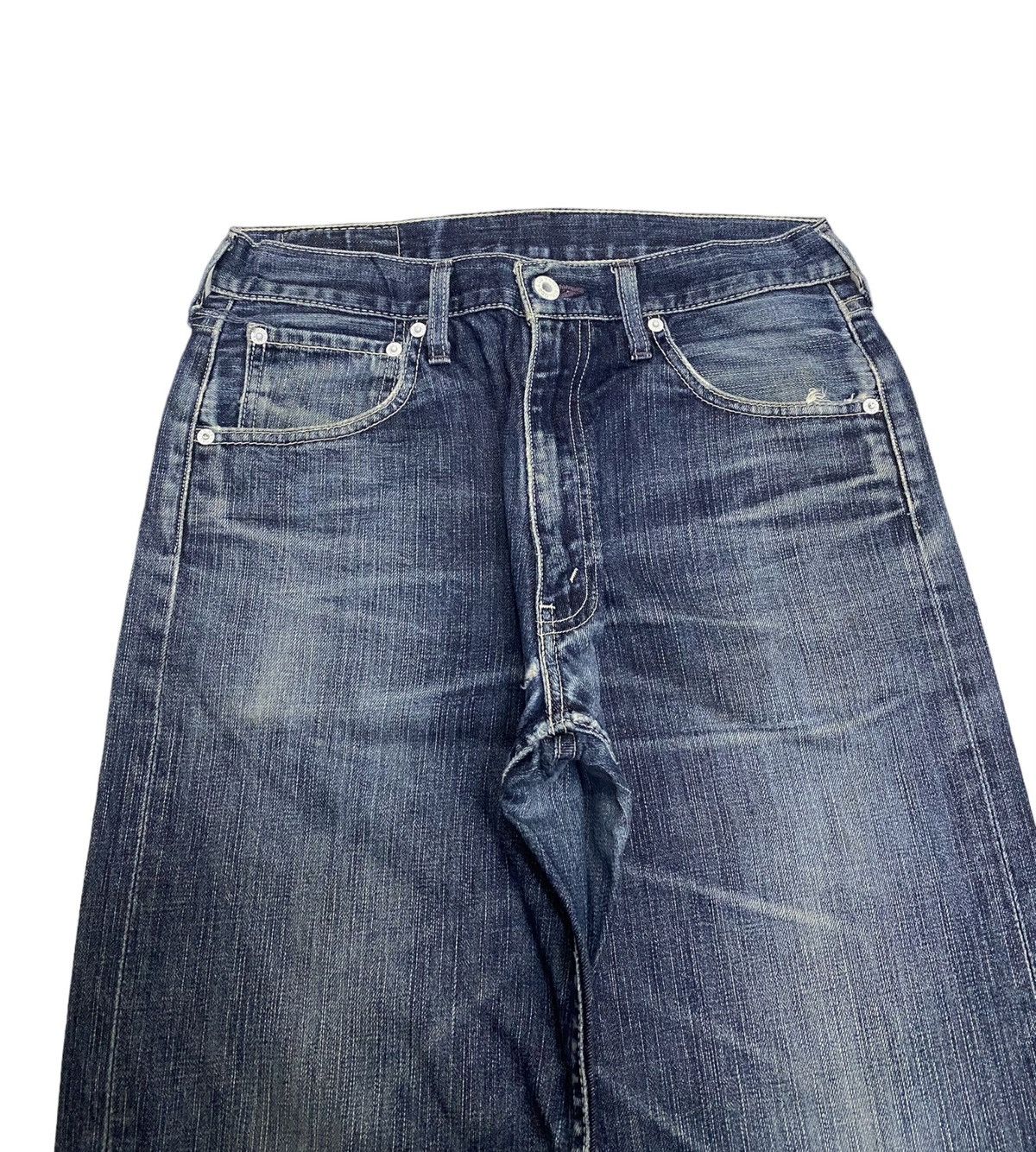 Levi's VINTAGE LEVIS 503 DISTRESSED BAGGY DENIM JEANS Size US 31 - 7 Thumbnail
