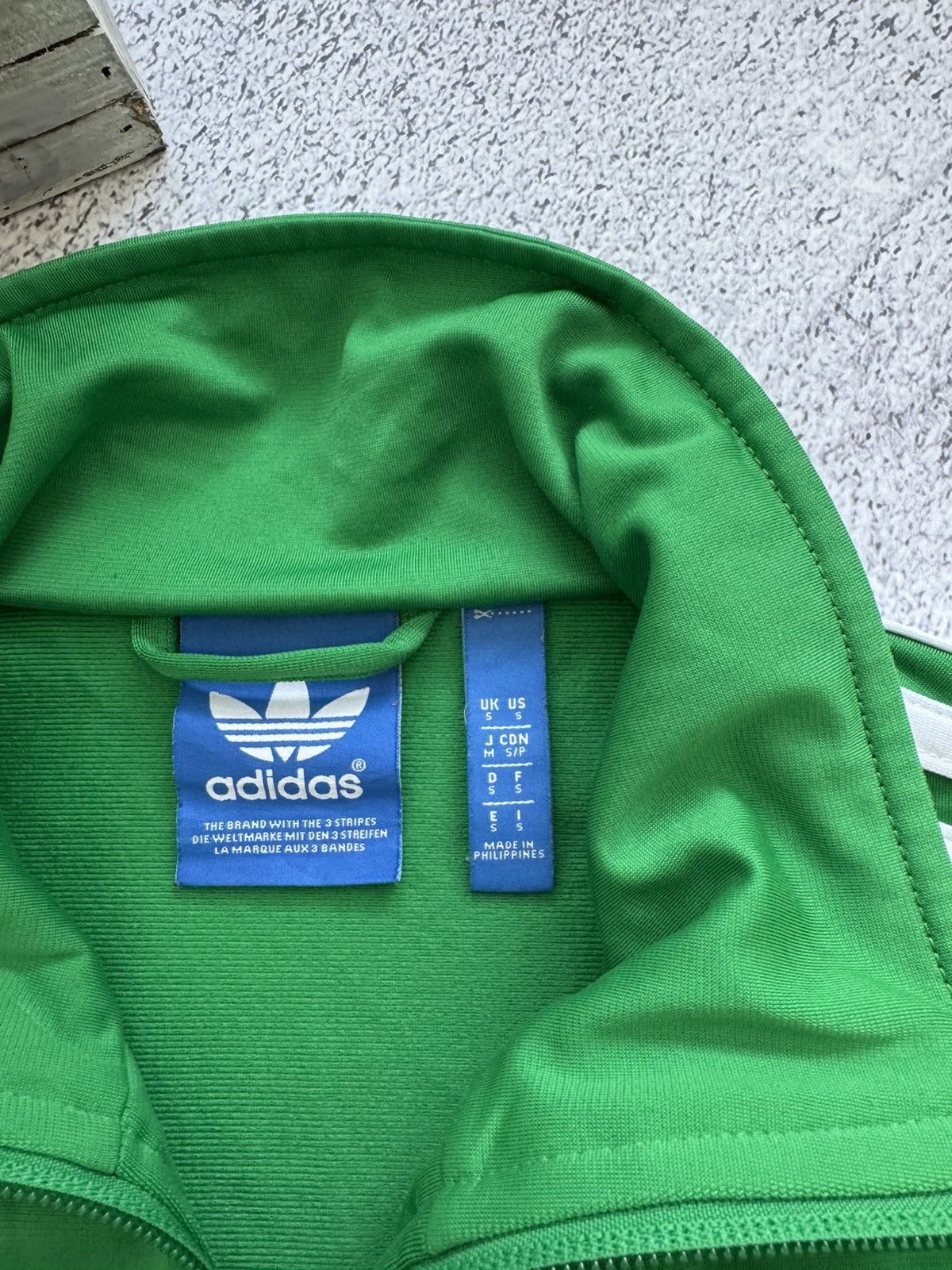 Adidas × Vintage VINTAGE ADIDAS ORIGINALS FIREBIRD TRACK TOP JACKET GREEN Size US S / EU 44-46 / 1 - 4 Thumbnail