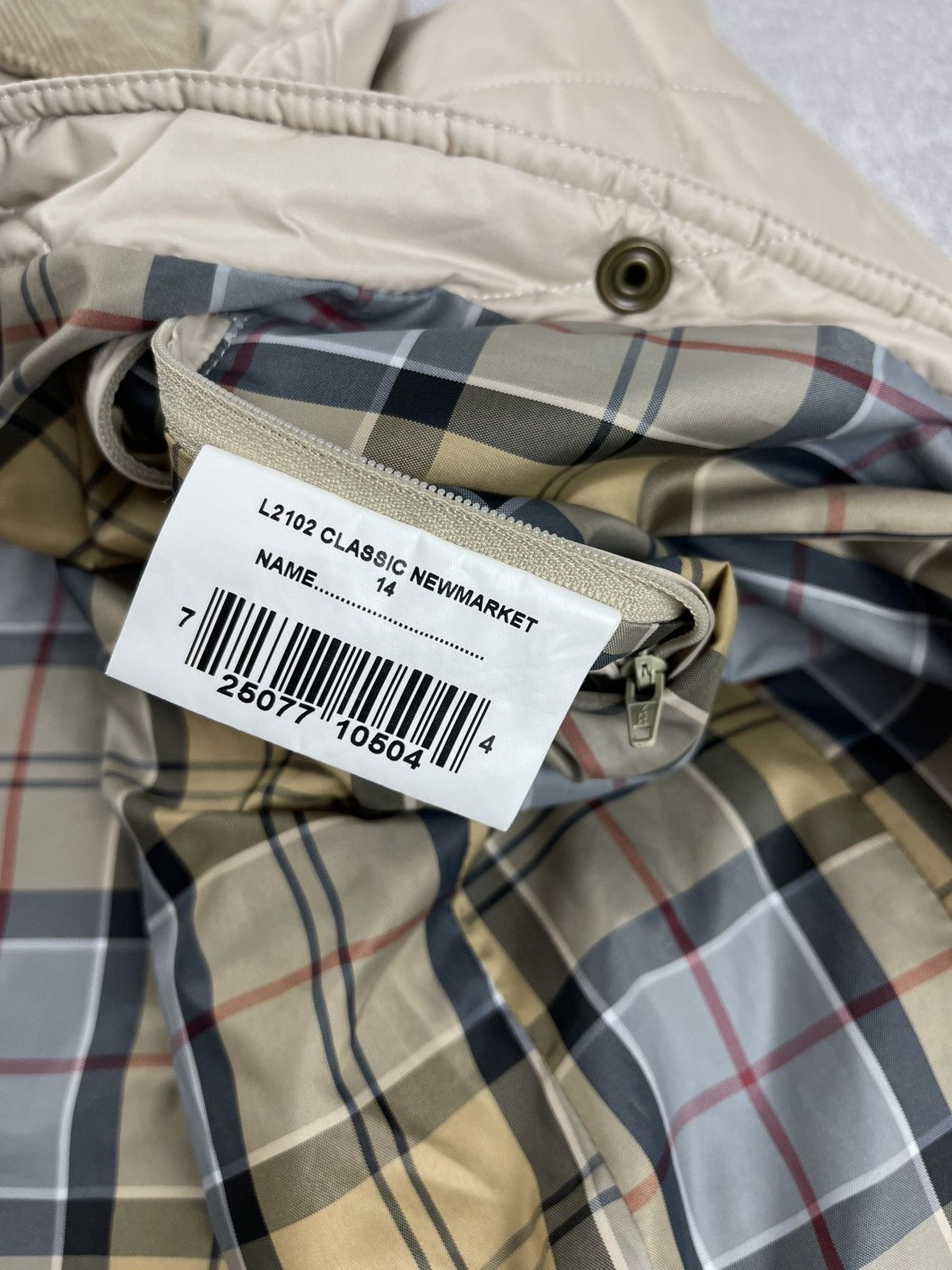 Barbour Barbour Classic Newmarket Nylon Jacket Women’s Size UK 14 Size L / US 10 / IT 46 - 8 Thumbnail