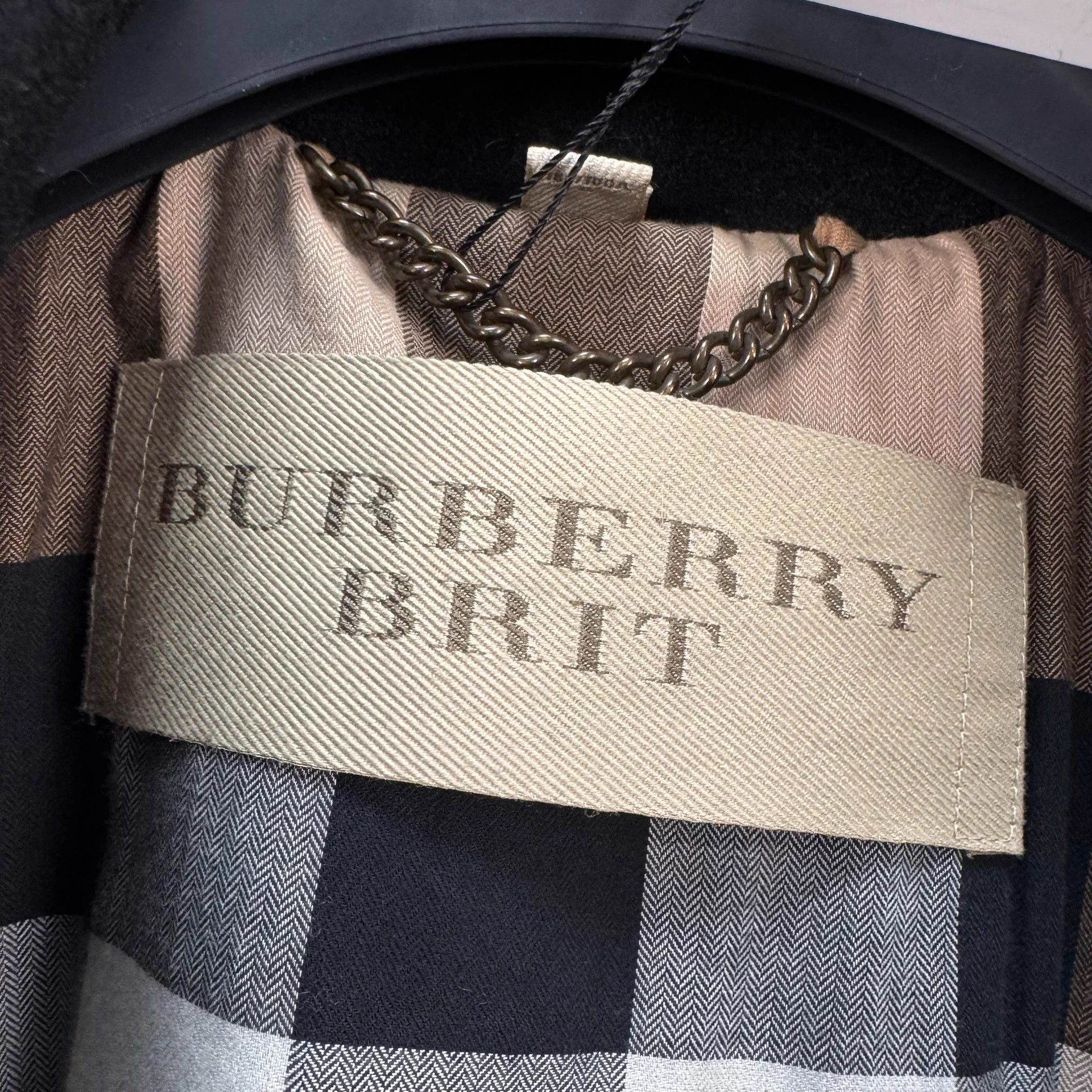Burberry Burberry double-breasted check lining wool coat L like new Size US L / EU 52-54 / 3 - 6 Thumbnail