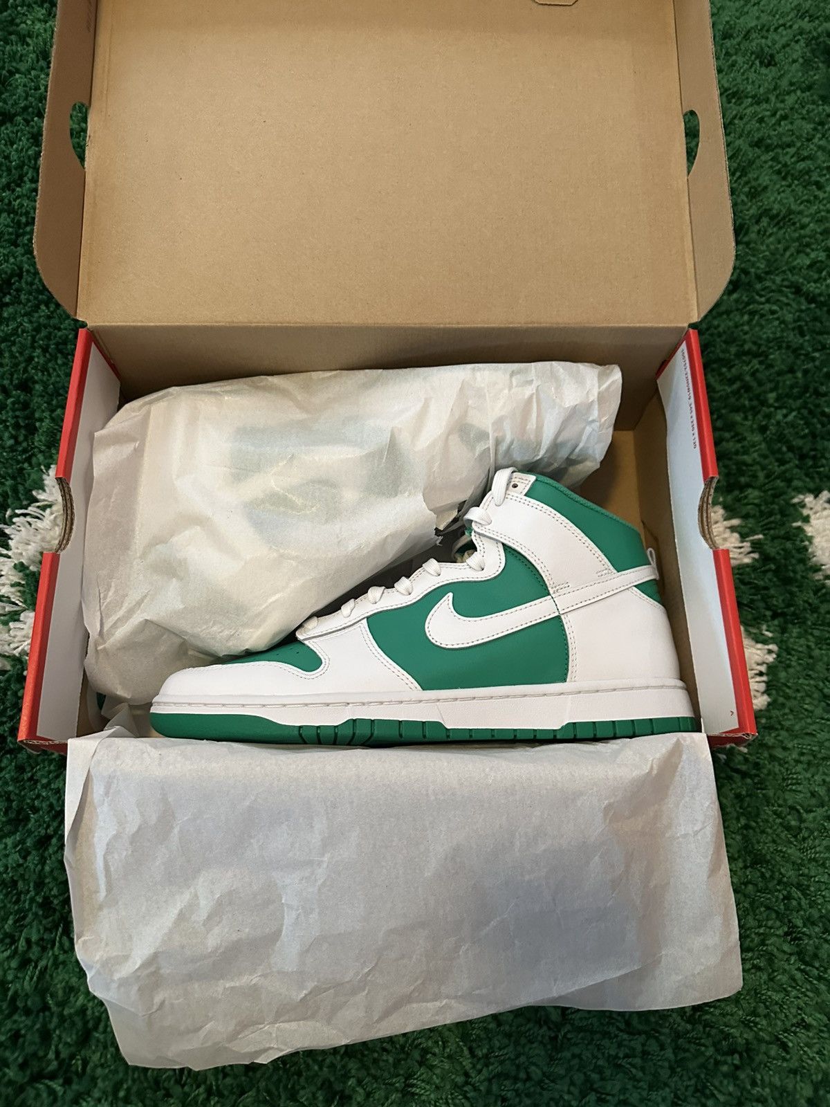 Nike Nike Dunk Hi BTTYS Green Sneakers 11 Size US 11 / EU 44 - 1 Thumbnail