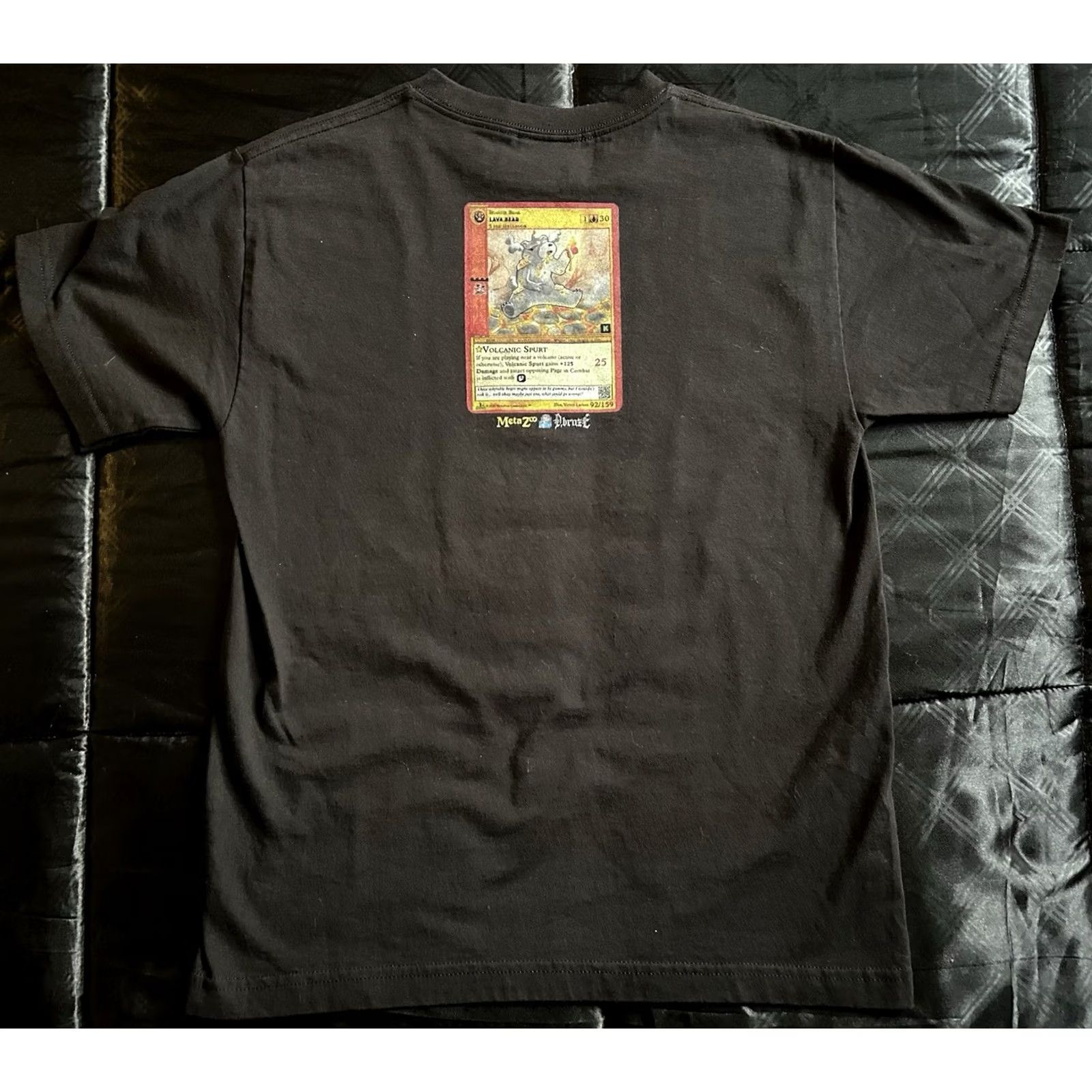 Vintage DBruze x Metazoo CCG LAVA BEAR T-Shirt Black Size M Crew Neck Short Sleeve Mens Cotton Graphic 90s Mythical Size US M / EU 48-50 / 2 - 2 Thumbnail