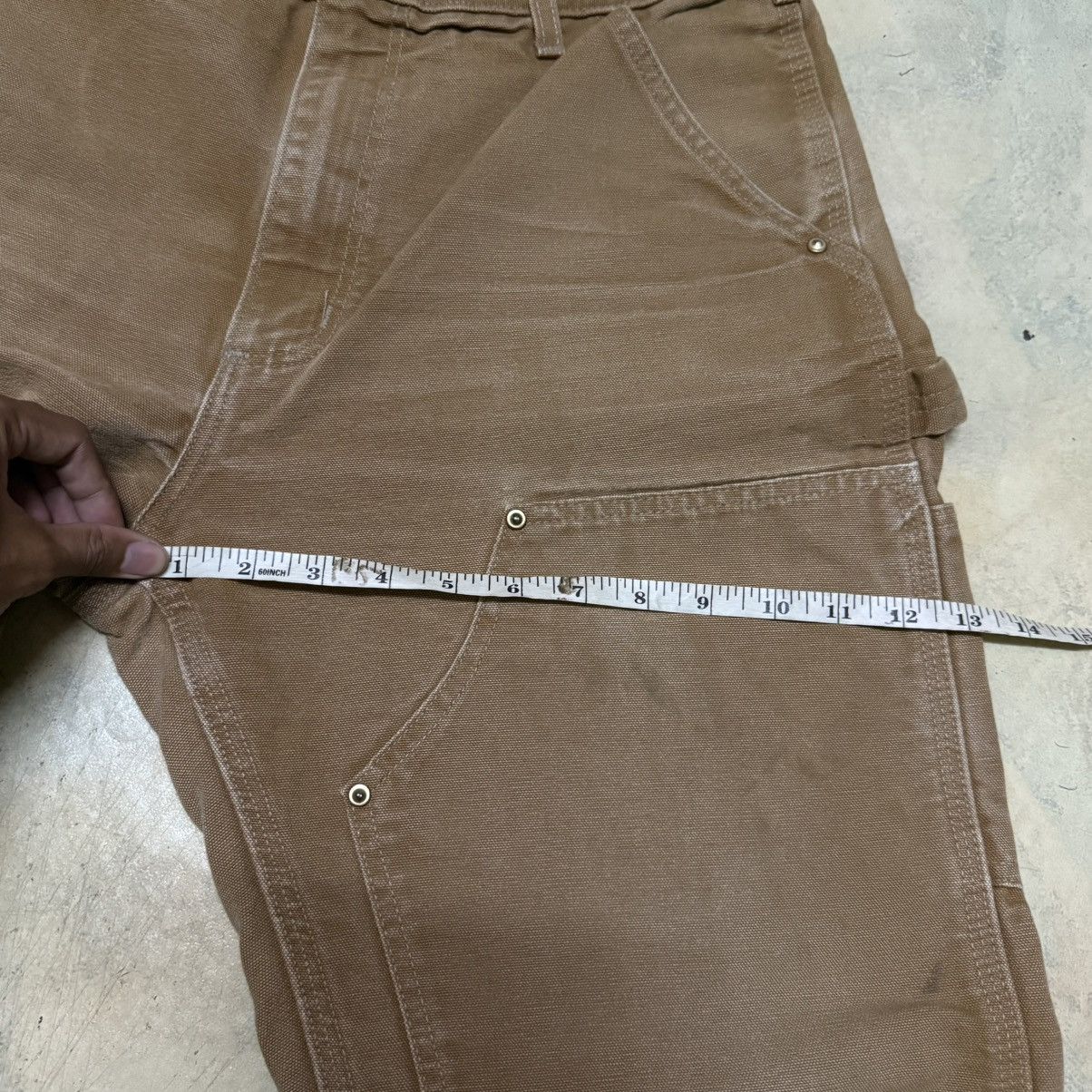 Carhartt Carhartt Double Knee Pants Distressed Size US 33 - 12 Thumbnail