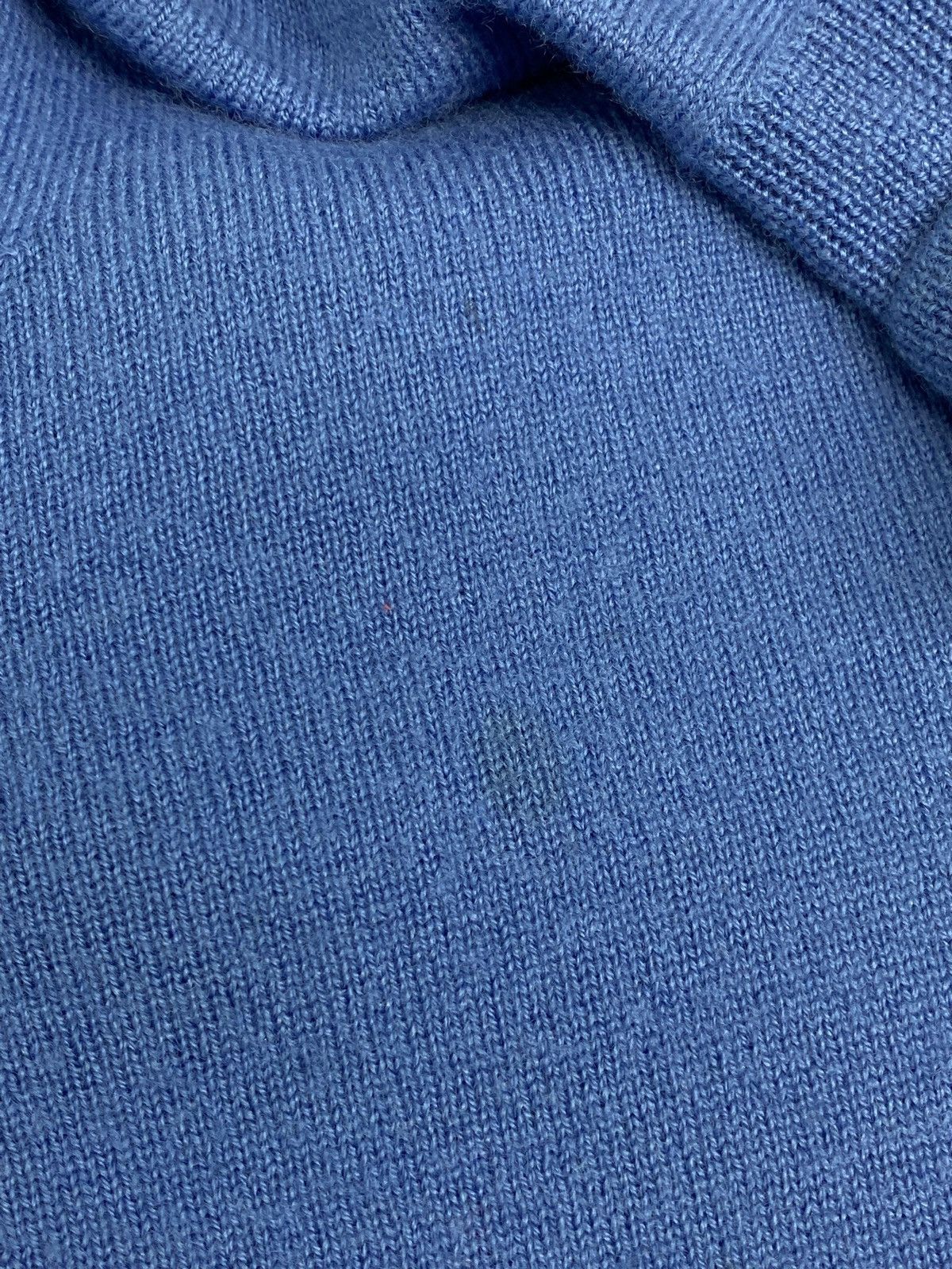 Gran Sasso Gran Sasso Steve Jobs Aesthetic Blue Wool Turtleneck Sweater Size US XS / EU 42 / 0 - 15 Thumbnail