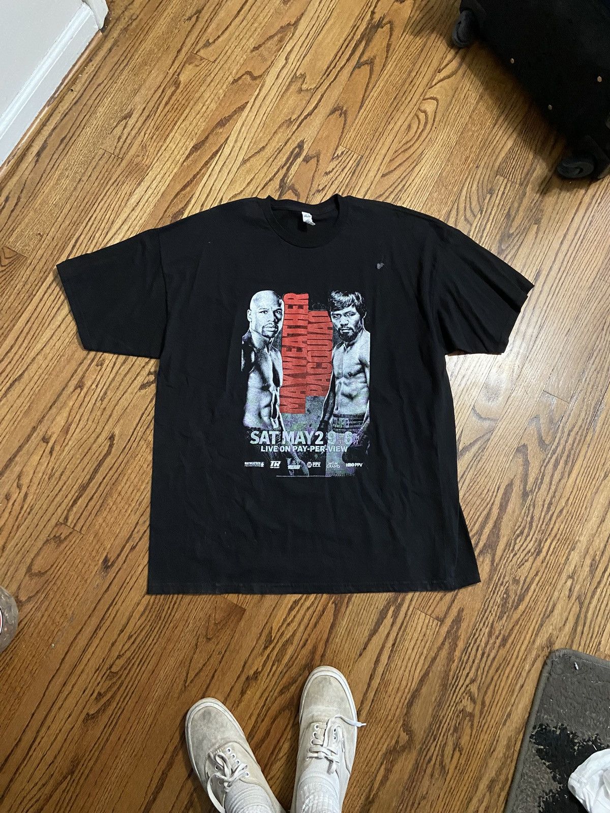 Other Floyd mayweather manny pacquiao t shirt Size US XXL / EU 58 / 5 - 1 Thumbnail