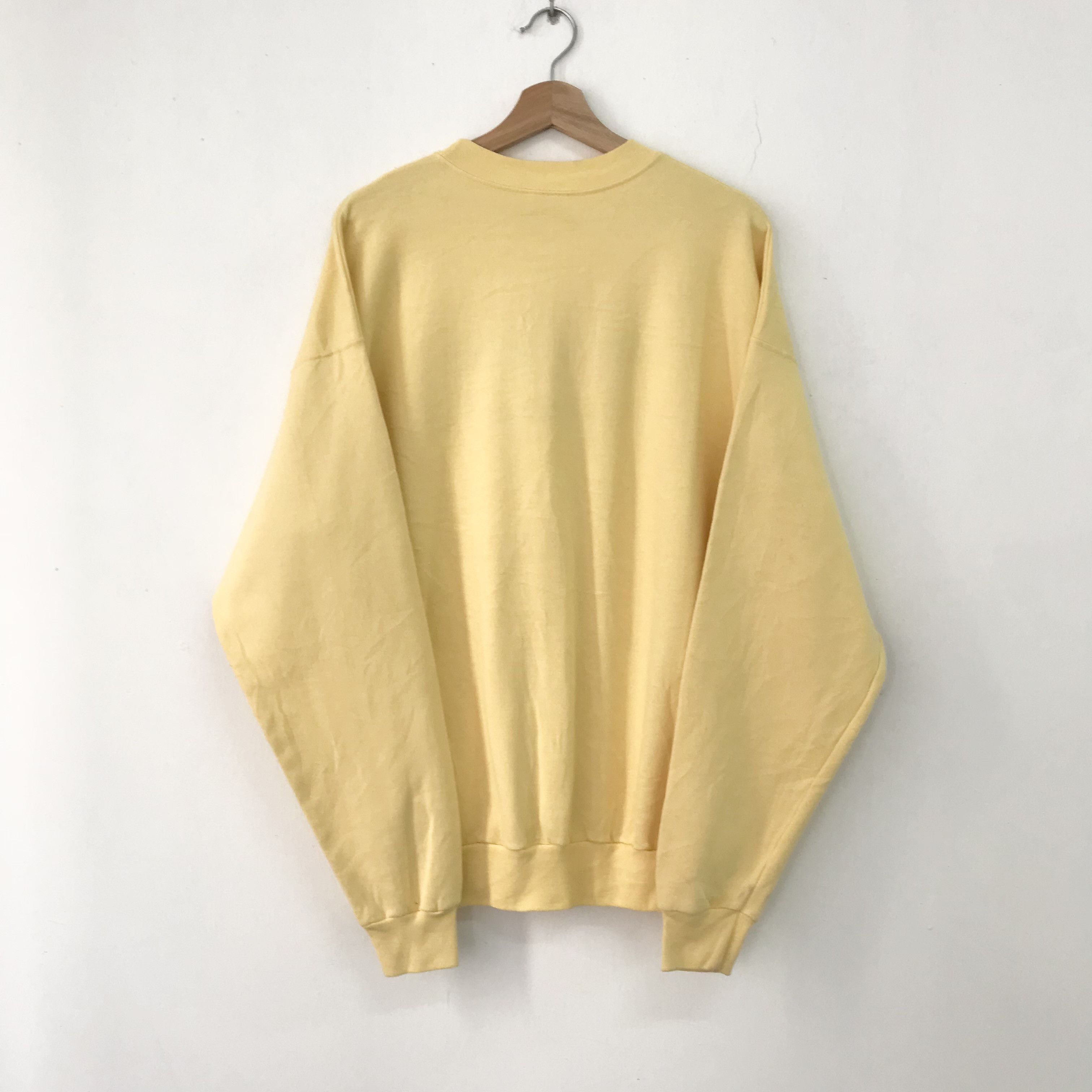 Vintage Vintage 90s Florida Yellow Sweatshirt Xlarge - 290 Size US XL / EU 56 / 4 - 2 Thumbnail
