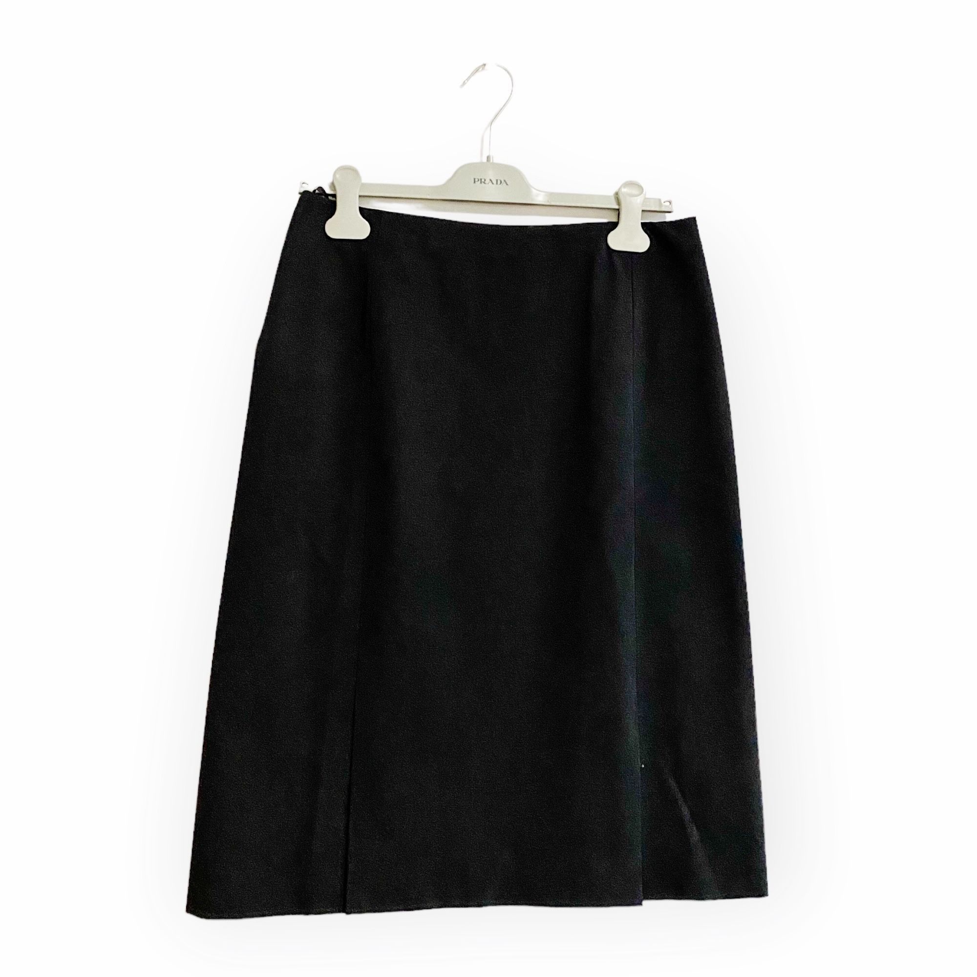 Prada Prada Archival 90s Tech Stretch Pencil Skirt IT46 Size 32" / US 10 / IT 46 - 1 Thumbnail