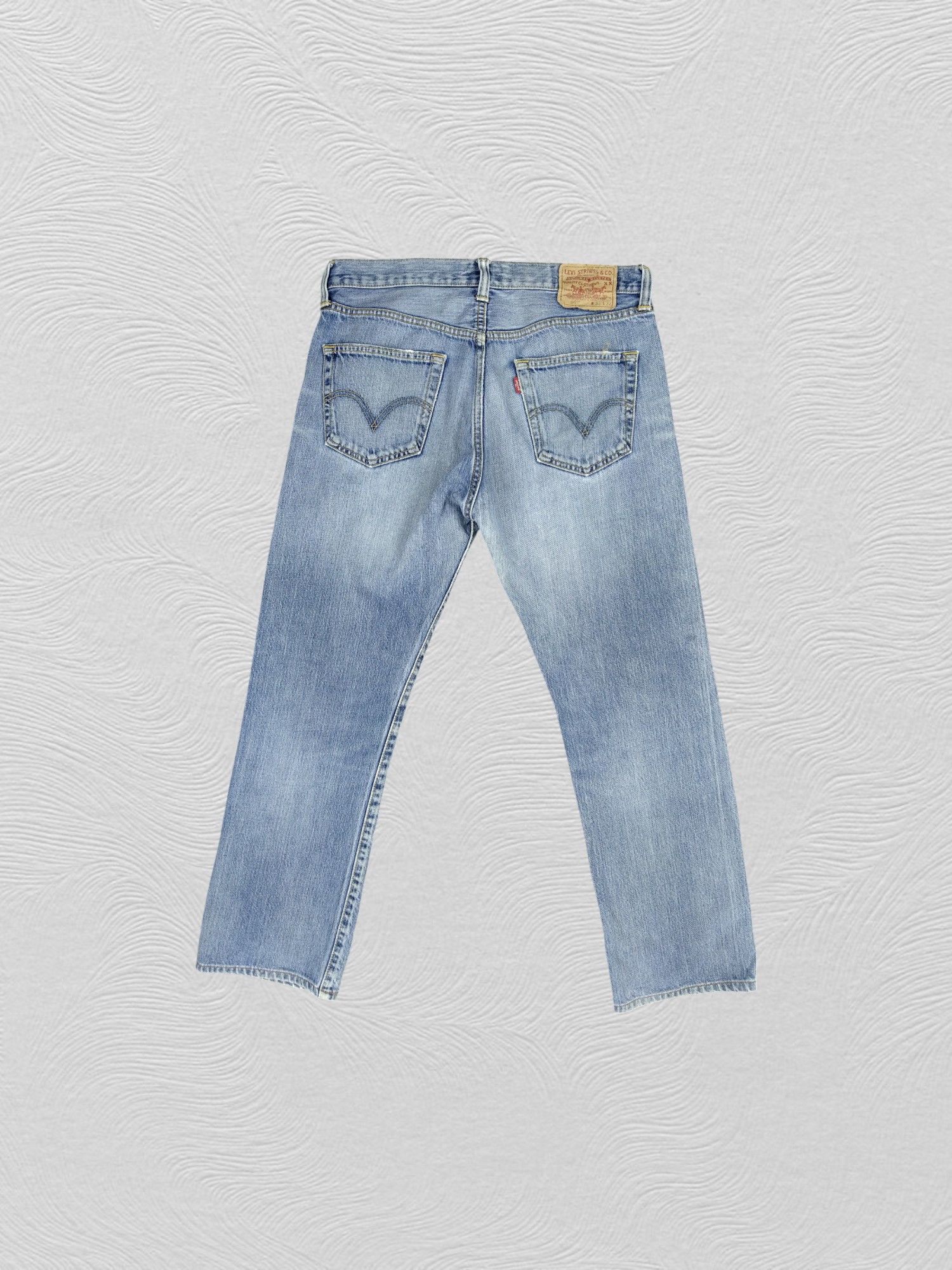 Japanese Brand Blue Distressed Vintage Levi's 501 34x28.5 Denim -JN270 Size US 34 / EU 50 - 2 Thumbnail