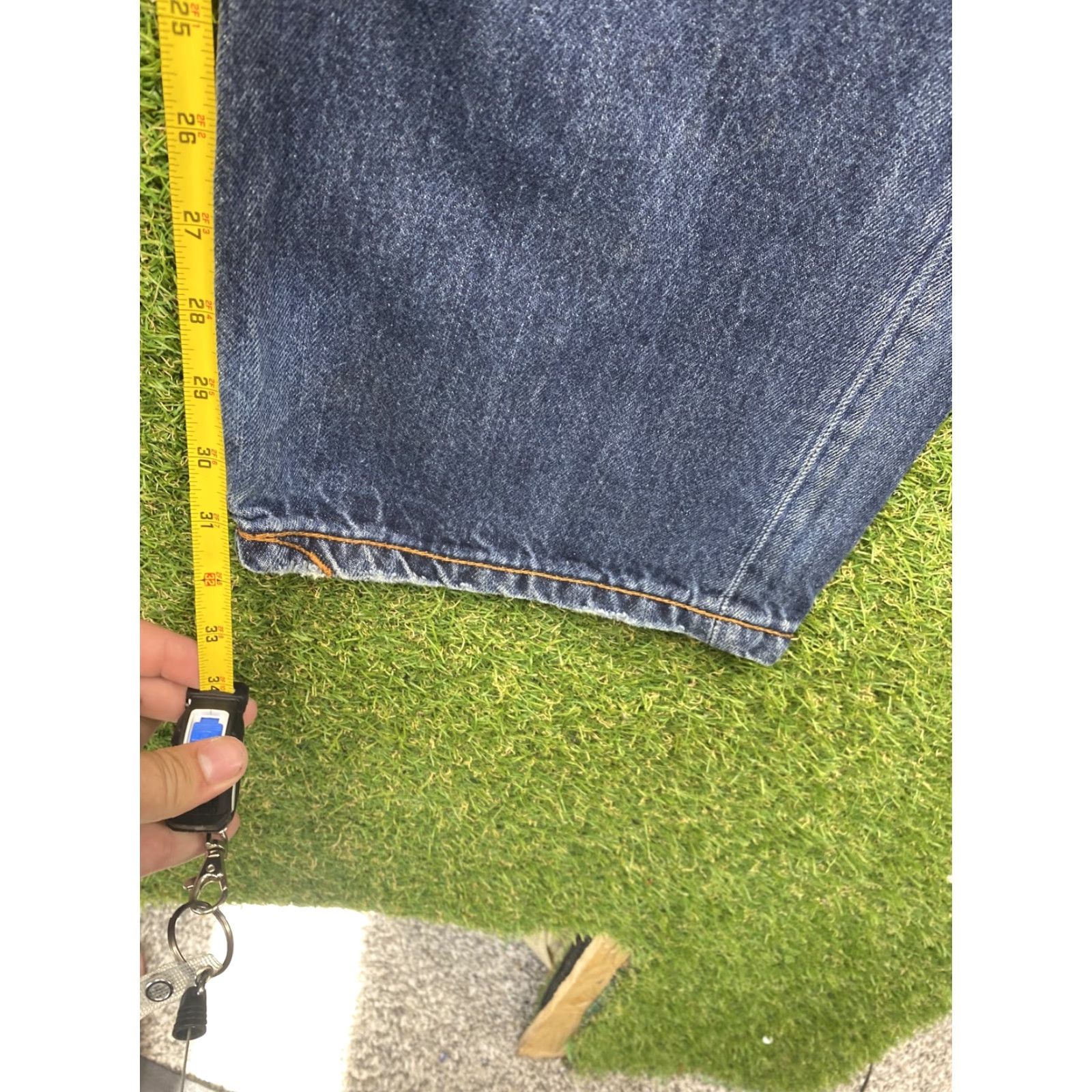 Sean John Sean John Jeans Mens 36x29 Blue Relaxed Hamilton Straight Leg Denim Classic Mens Jeans Size US 36 / EU 52 - 5 Thumbnail